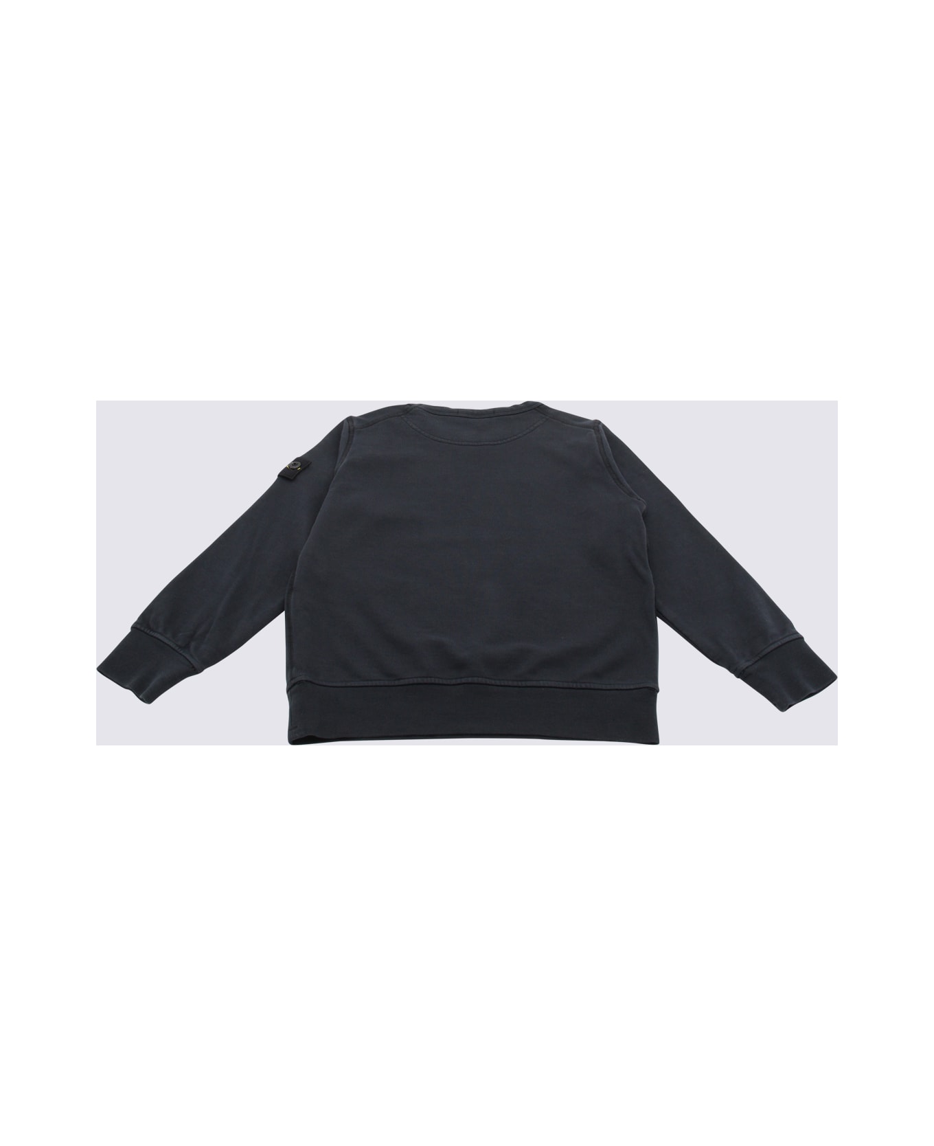 Stone Island Blue Cotton Sweatshirt - Blue