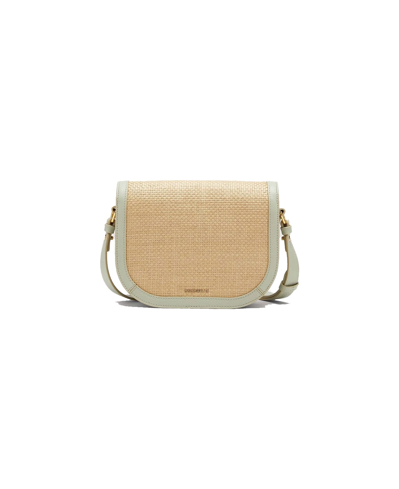 Coccinelle Dew Straw Small Bag - Natural/cela gr.