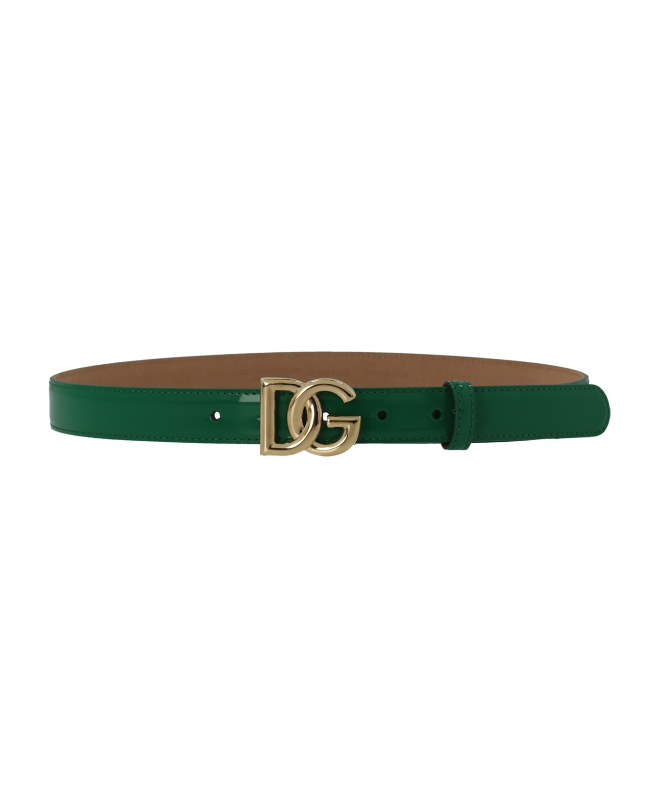 Dolce & Gabbana Logo Belt - Green