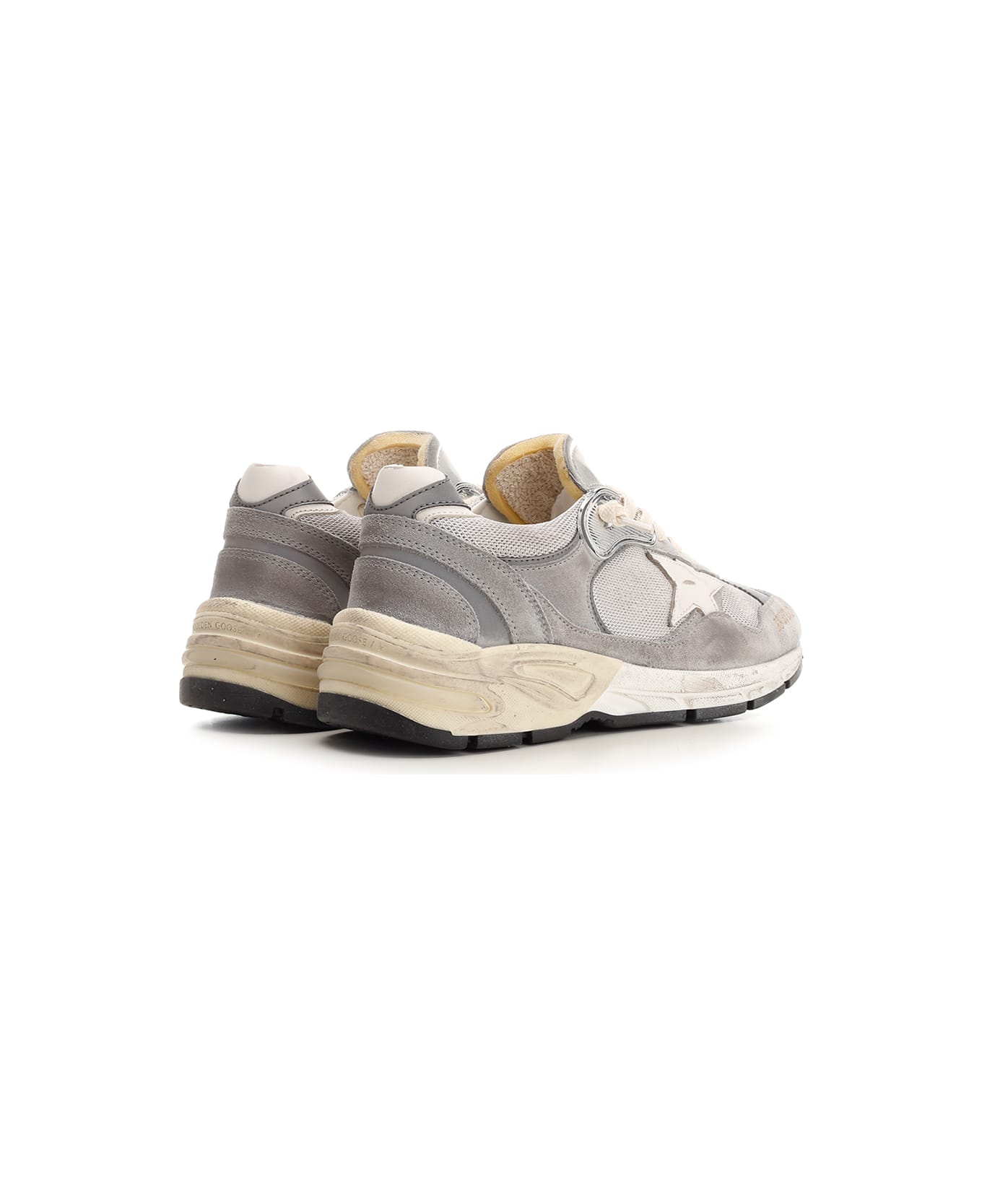 Golden Goose 'running Dad' Sneakers - grey/SILVER/WHITE