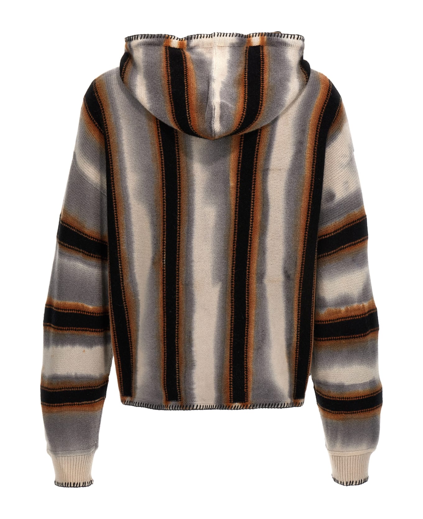 AMIRI 'baja Stripe' Hooded Sweater - Multicolor