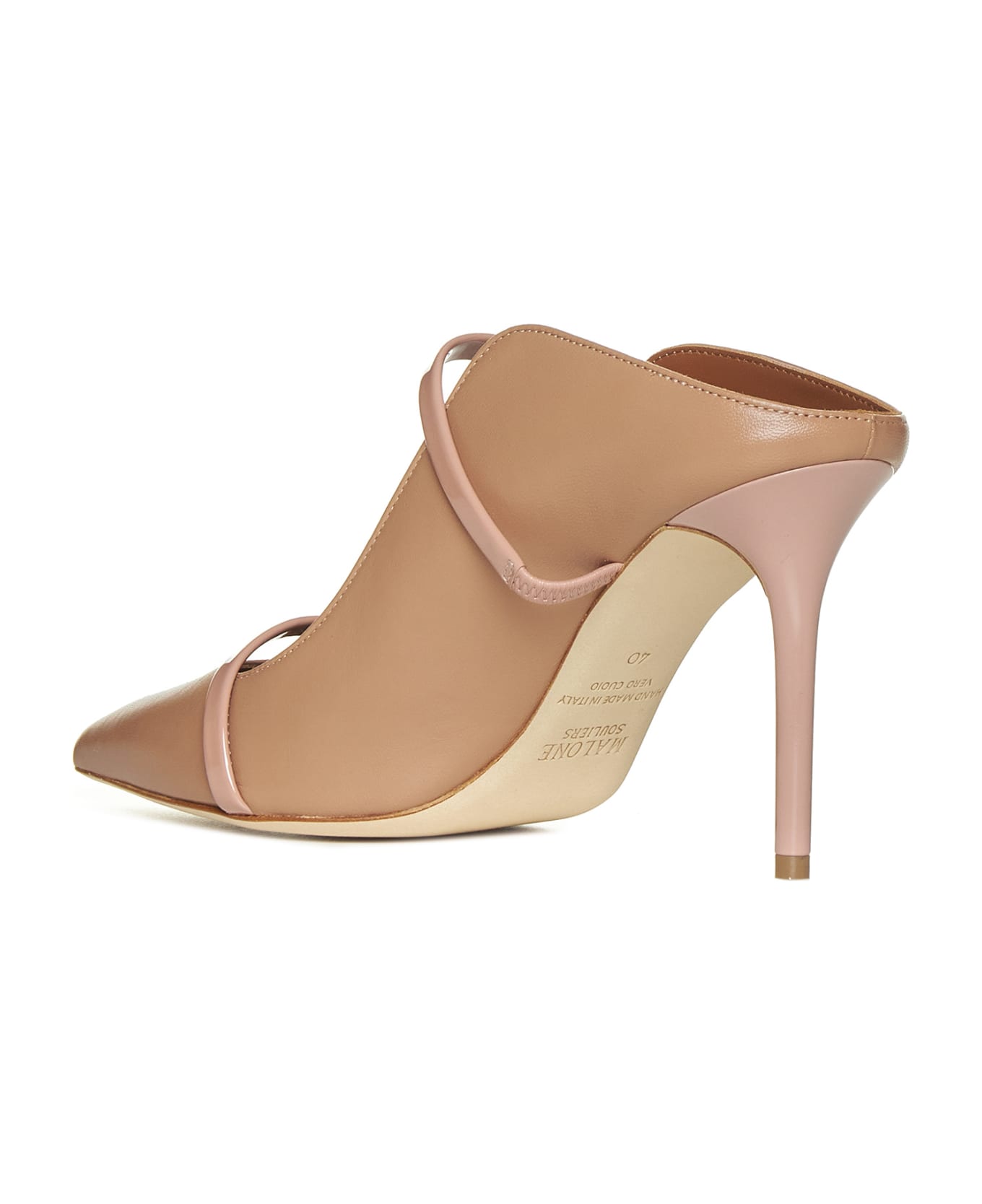 Malone Souliers Flat Shoes - Nude/blush nud