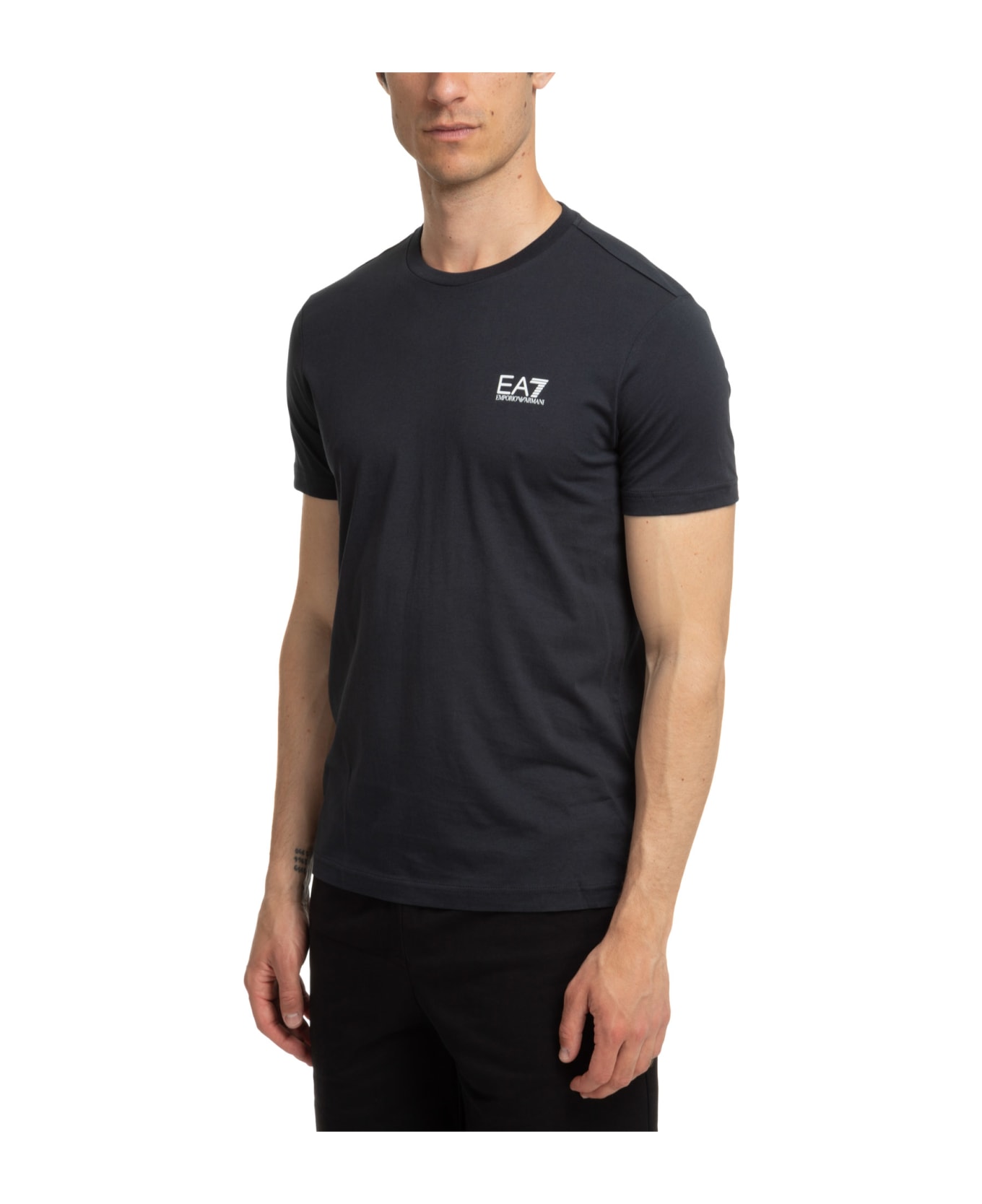 EA7 Core Identity Cotton T-shirt シャツ