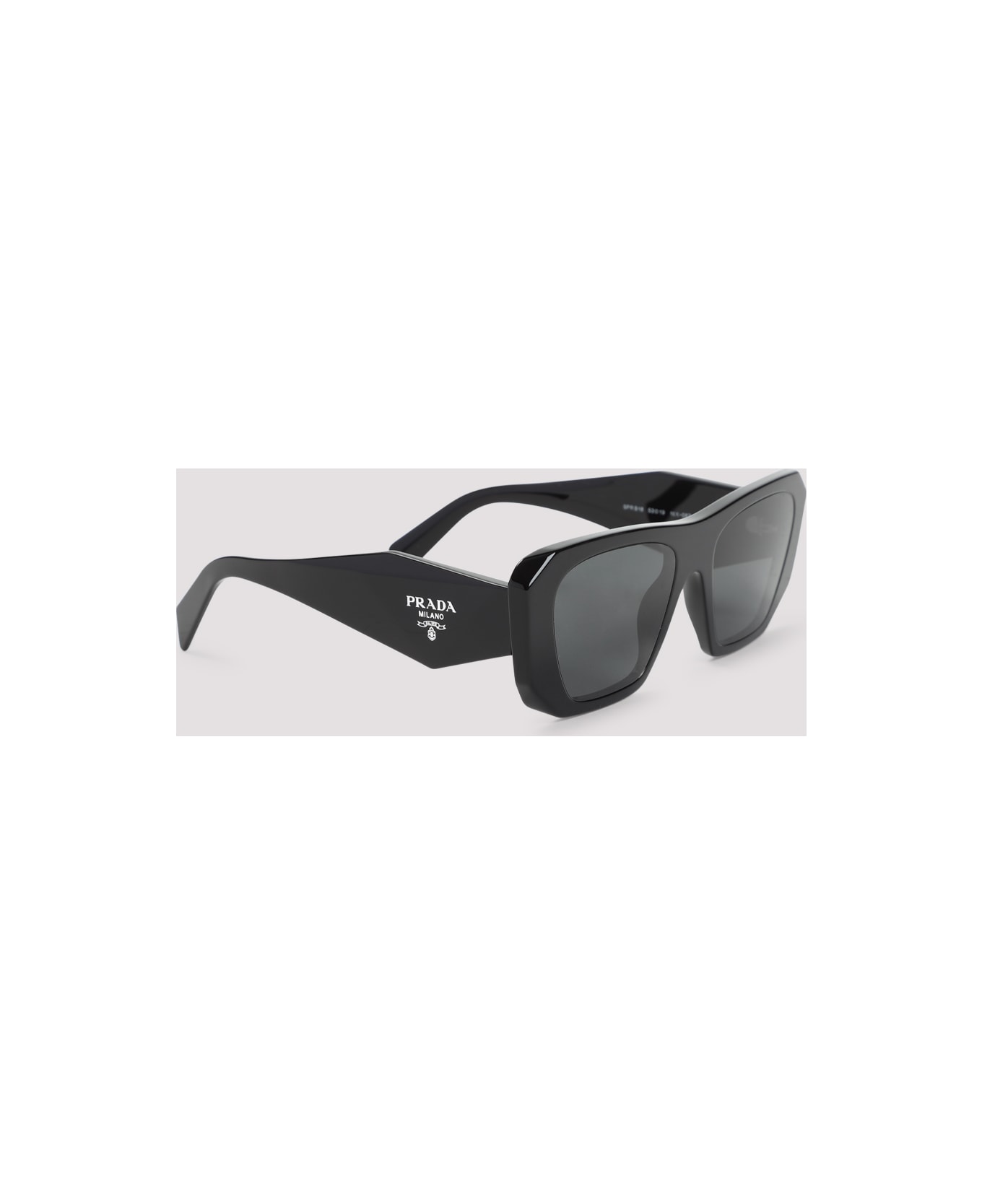 Prada Eyewear Symbole Sunglasses - Z Black Black