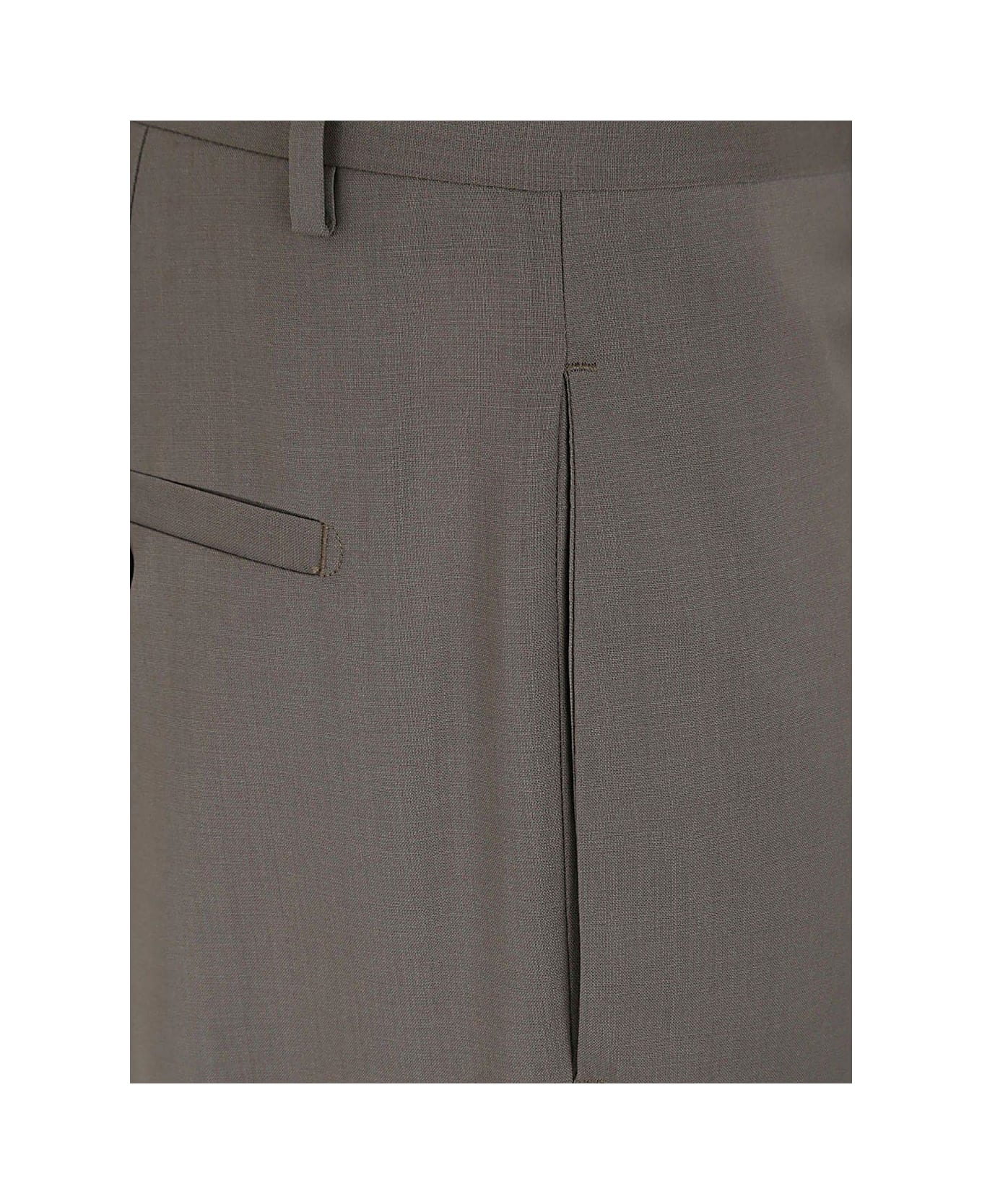 Rick Owens Tapered-leg Cropped Trousers - Dust ボトムス