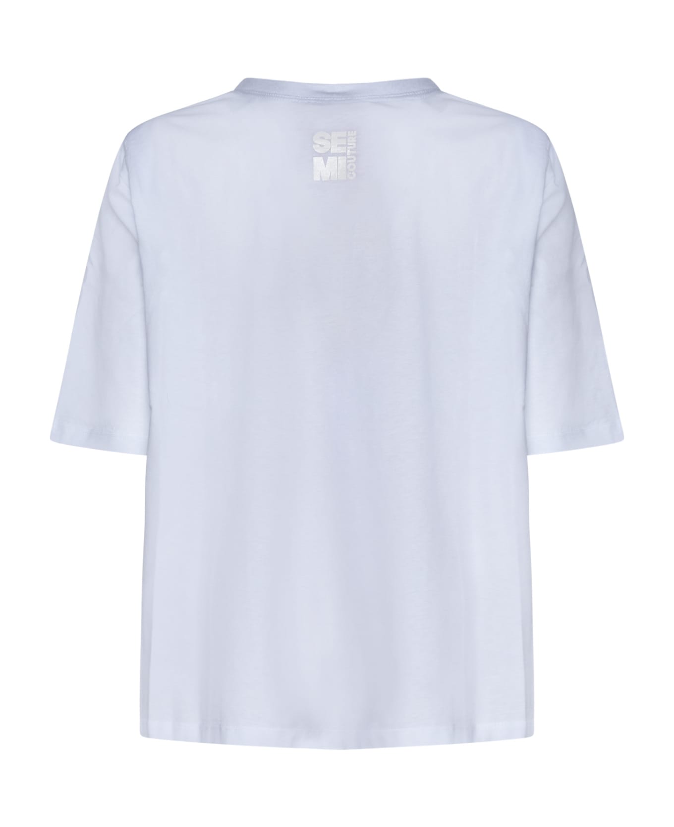 SEMICOUTURE T-Shirt - Bianco