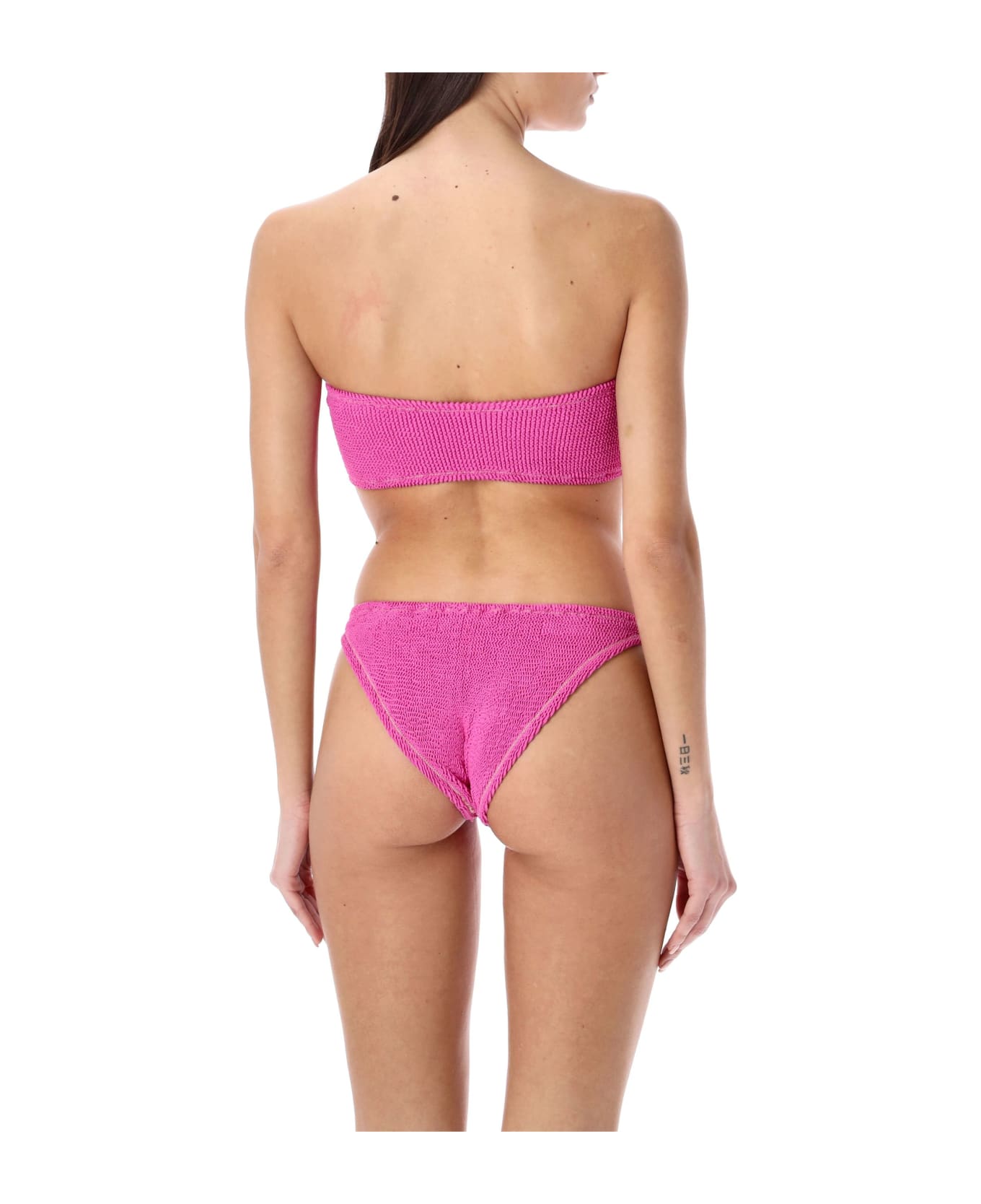 Reina Olga Ausilia Scrunch Bikini Set - PEONY