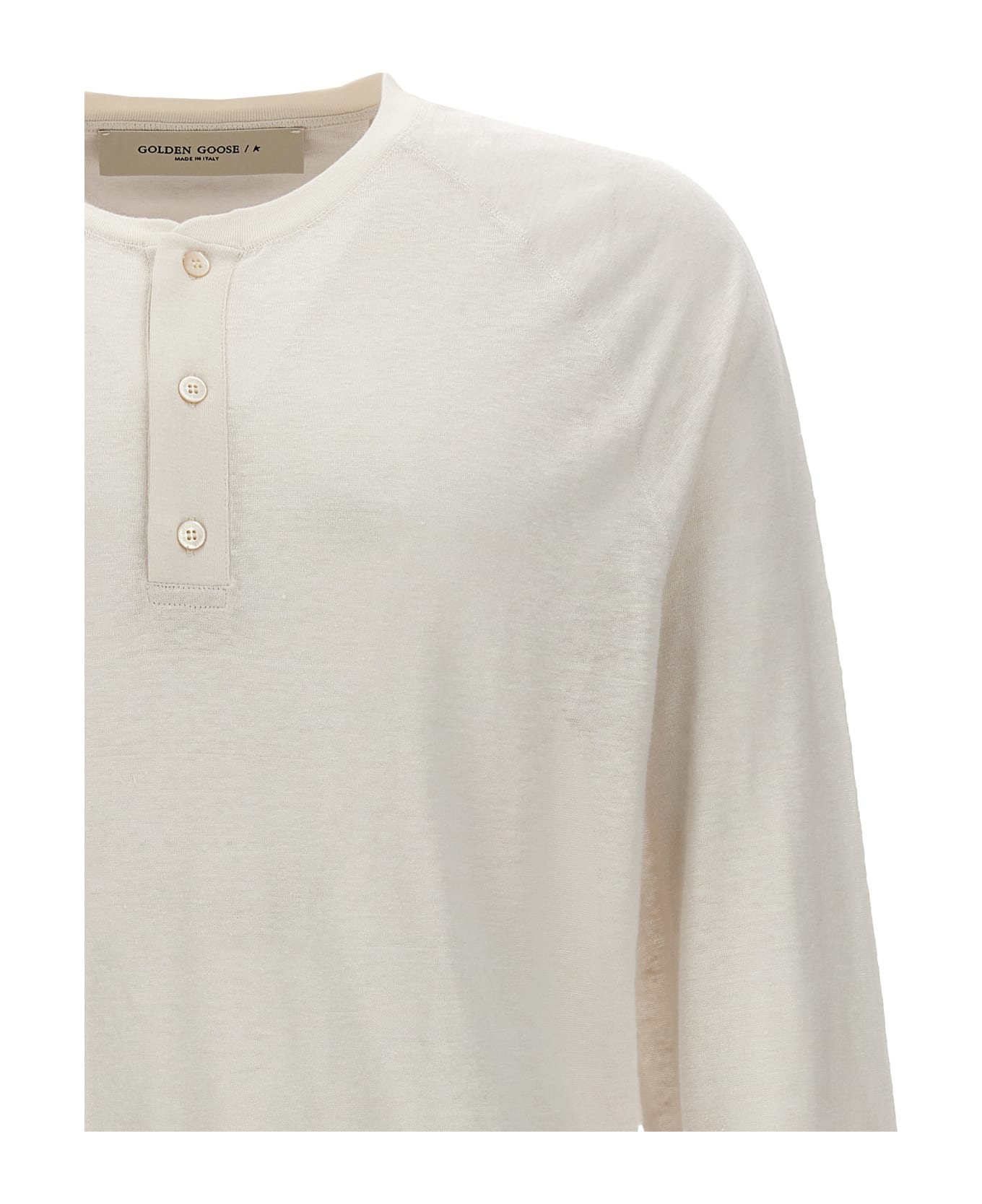 Golden Goose 'ludovico' Polo Shirt - White