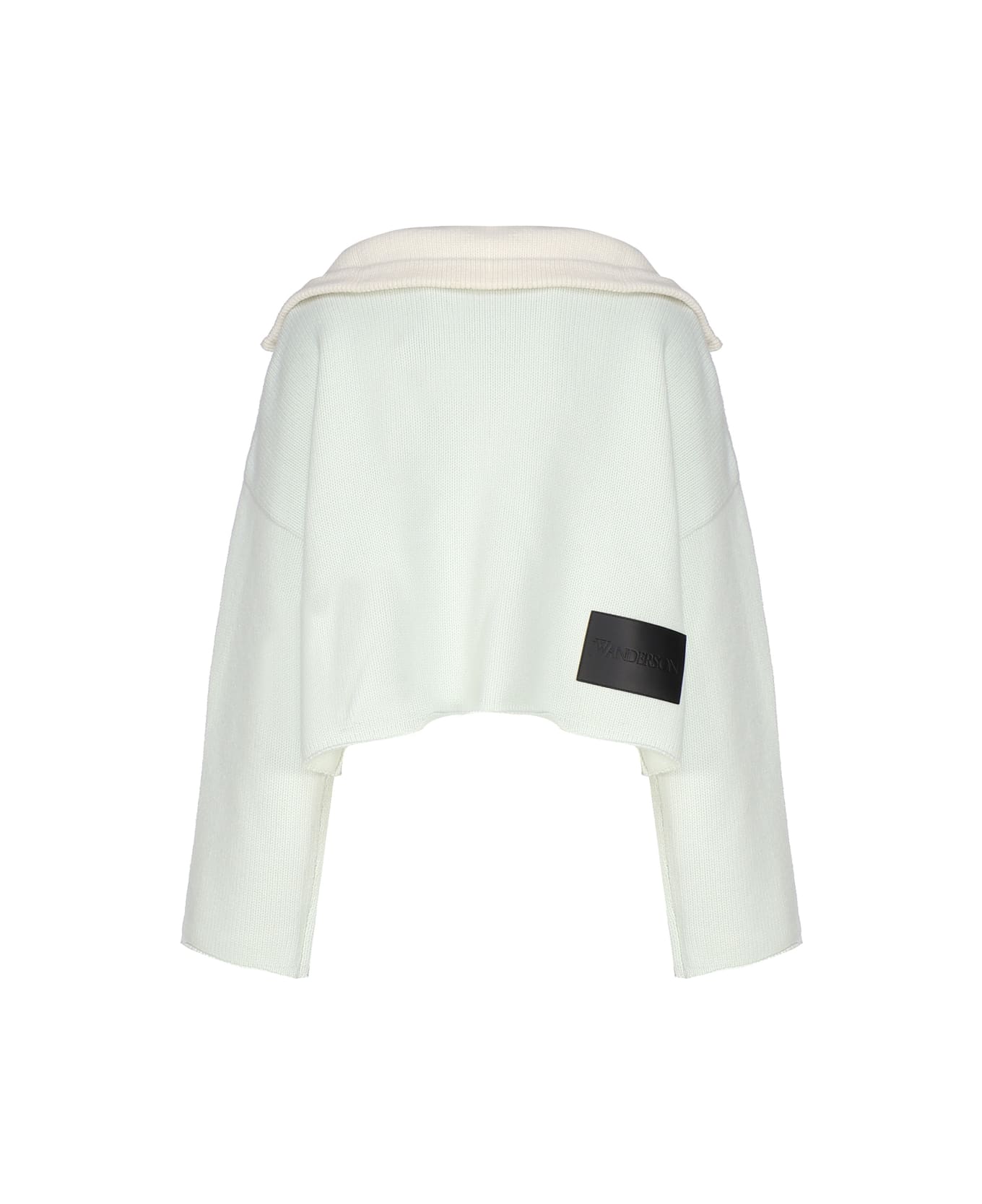 J.W. Anderson Zip-up Sweater - Mint off white