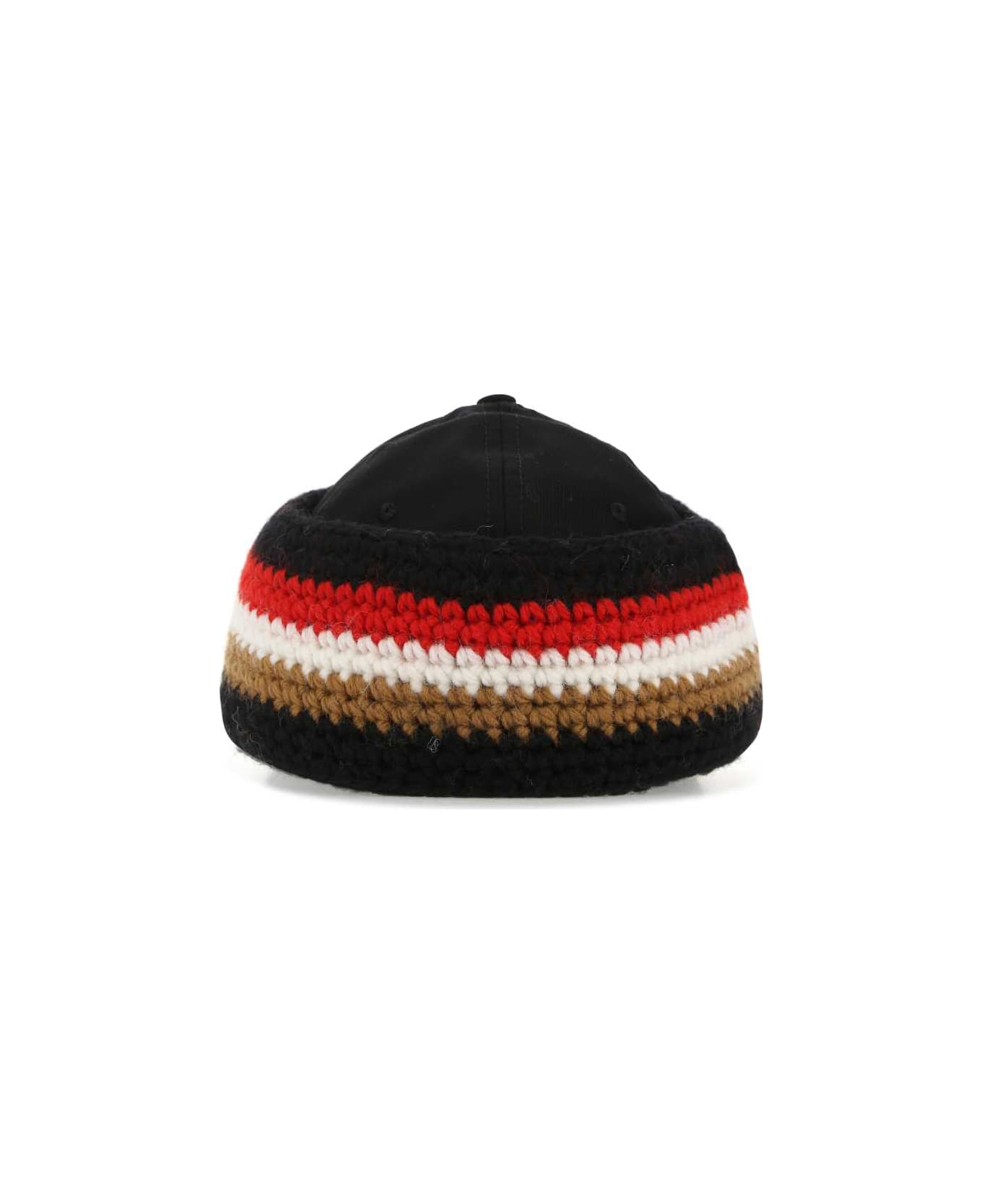Burberry Black Cotton Hat - A1189