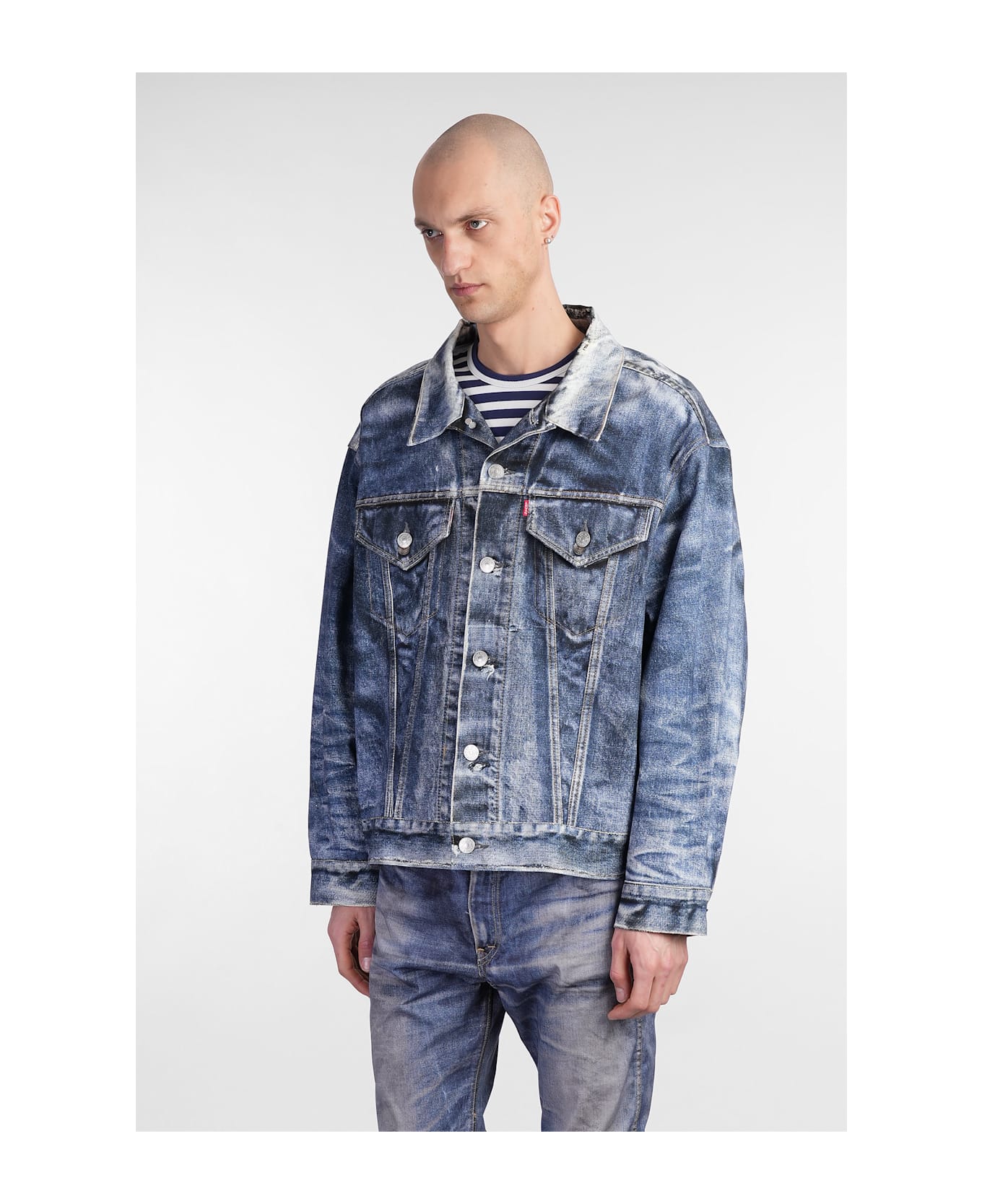 Junya Watanabe Denim Jackets In Blue Cotton - blue