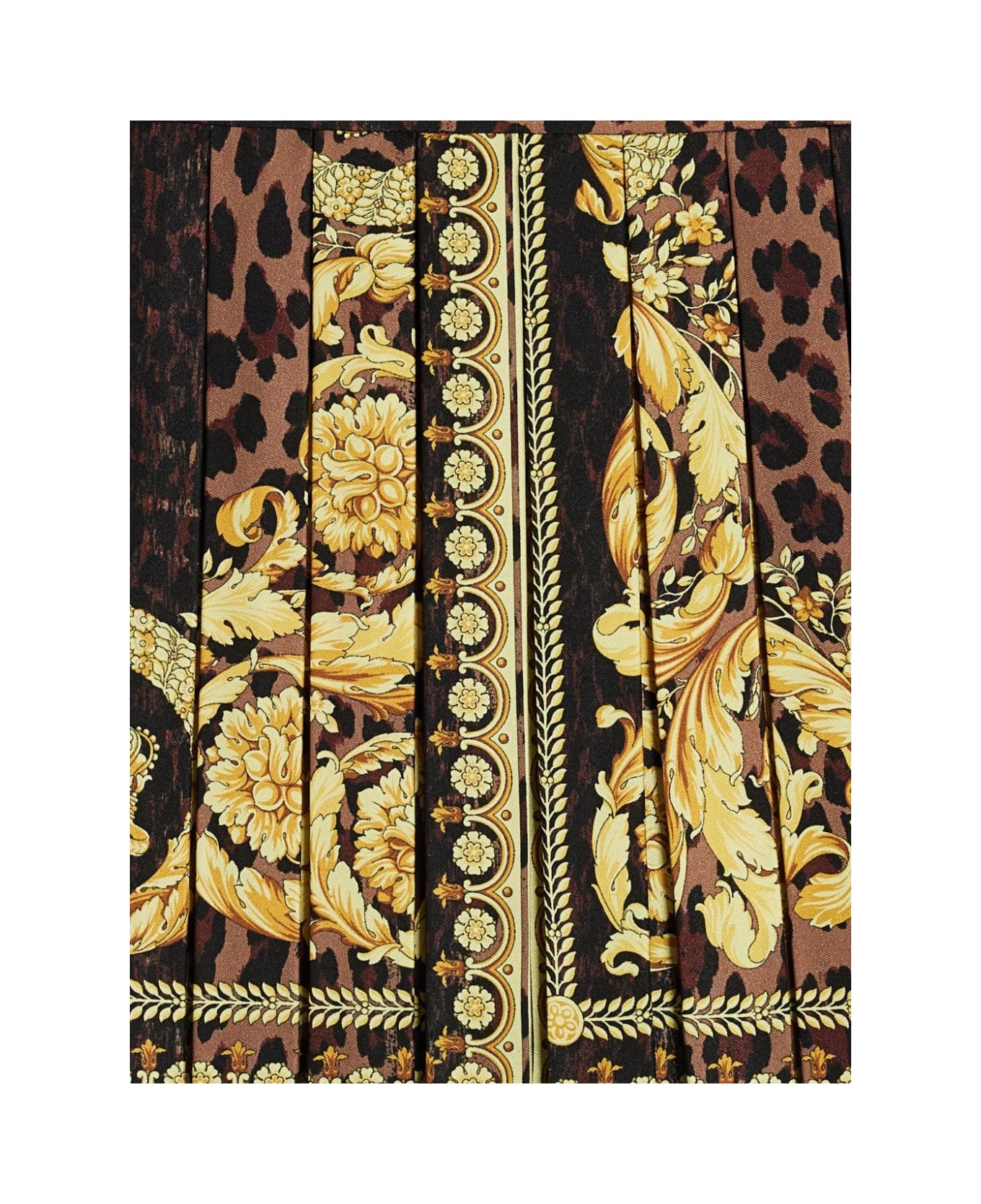 Versace Gold Skirt Girl - marrone/oro