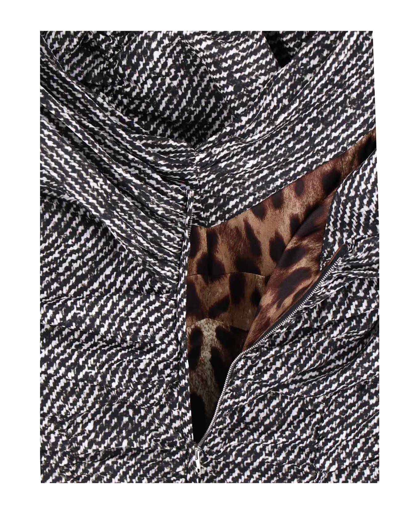 Dolce 
Gabbana Silk Midi Dress - Grey