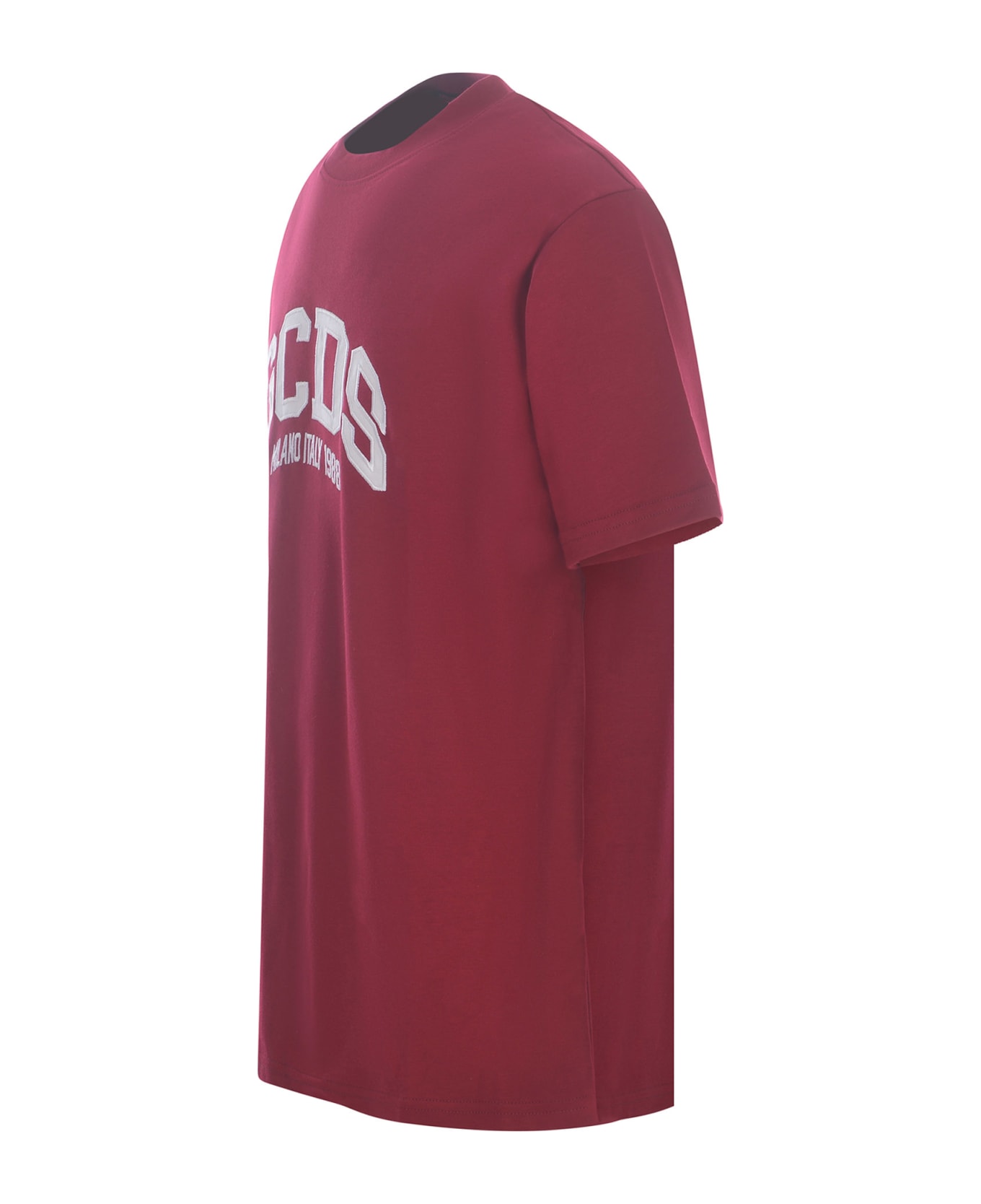 GCDS T-shirt Gcds Made Of Cotton - Bordeau シャツ