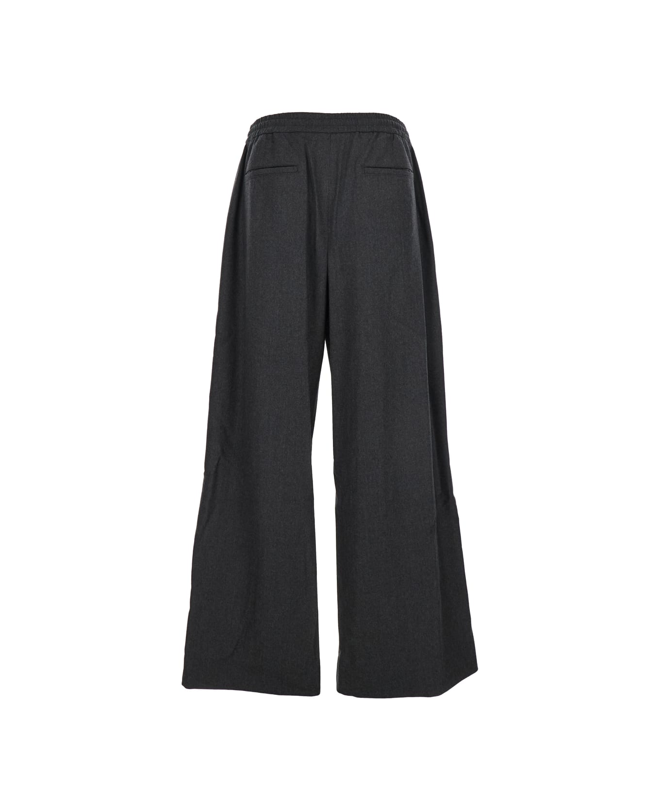 Juun.J Milled Wool Pants - Grey