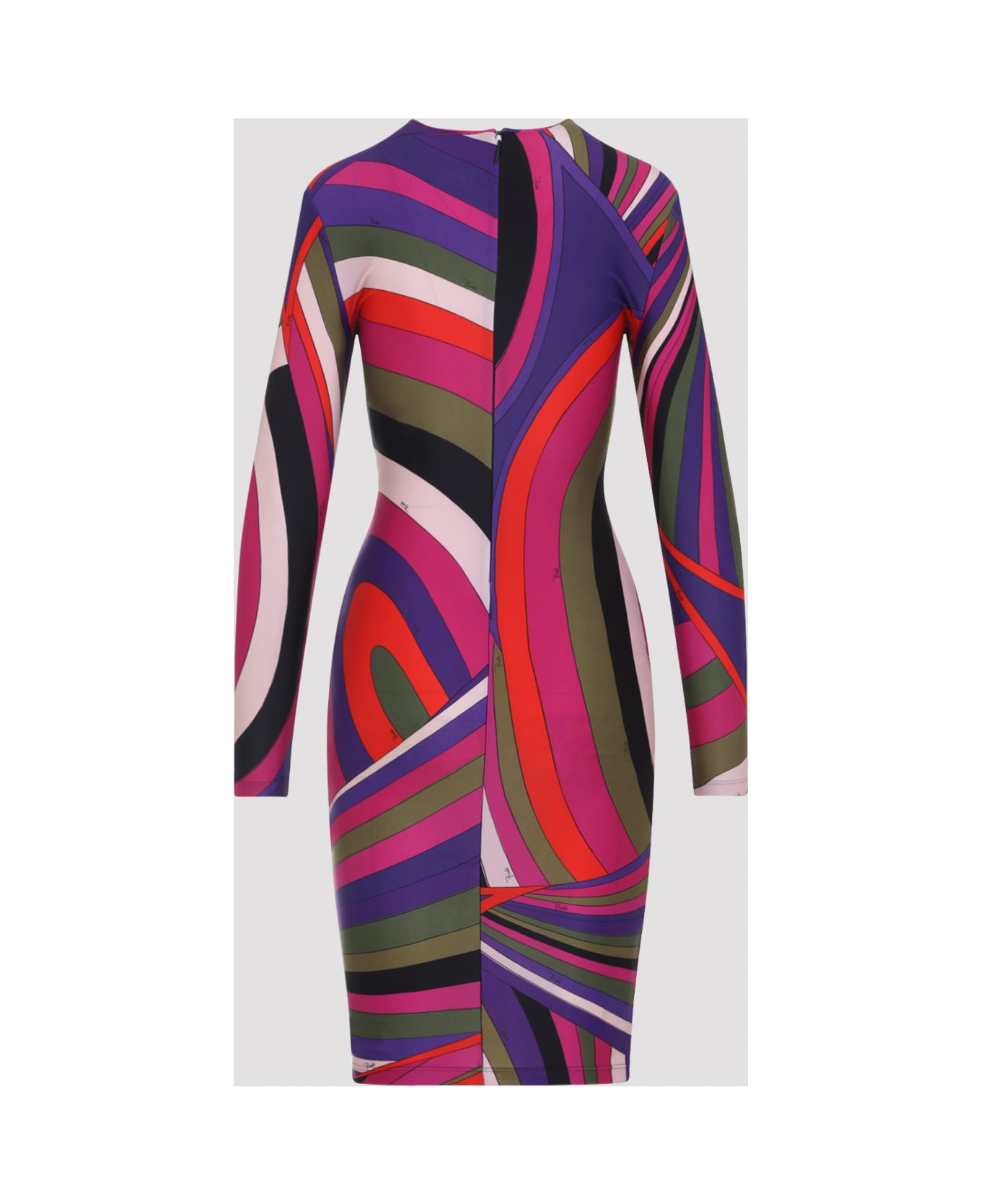 Pucci Polyamide Midi Dress - Multicolor