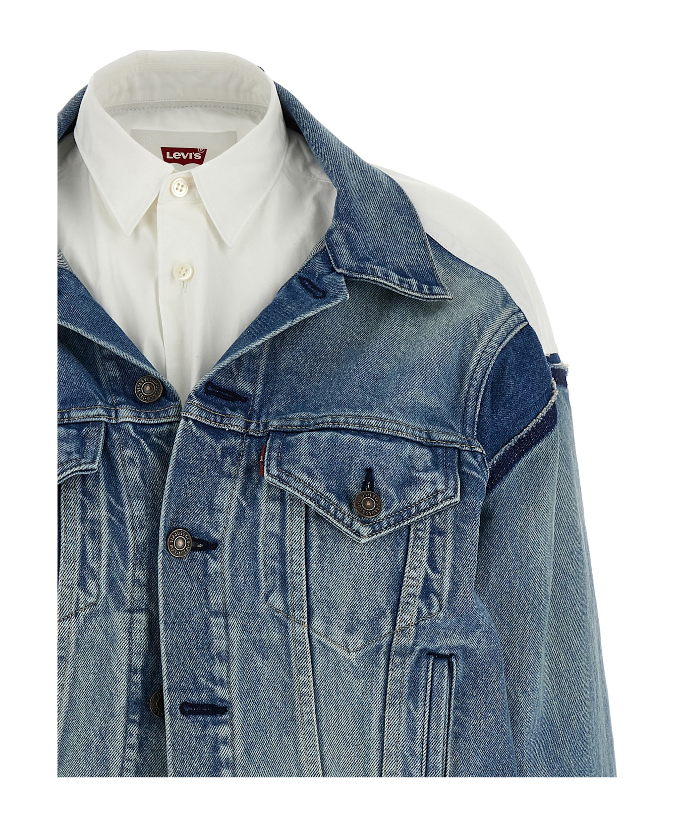 Junya Watanabe X Levi
s® Shirt Denim Jacket - Multicolor