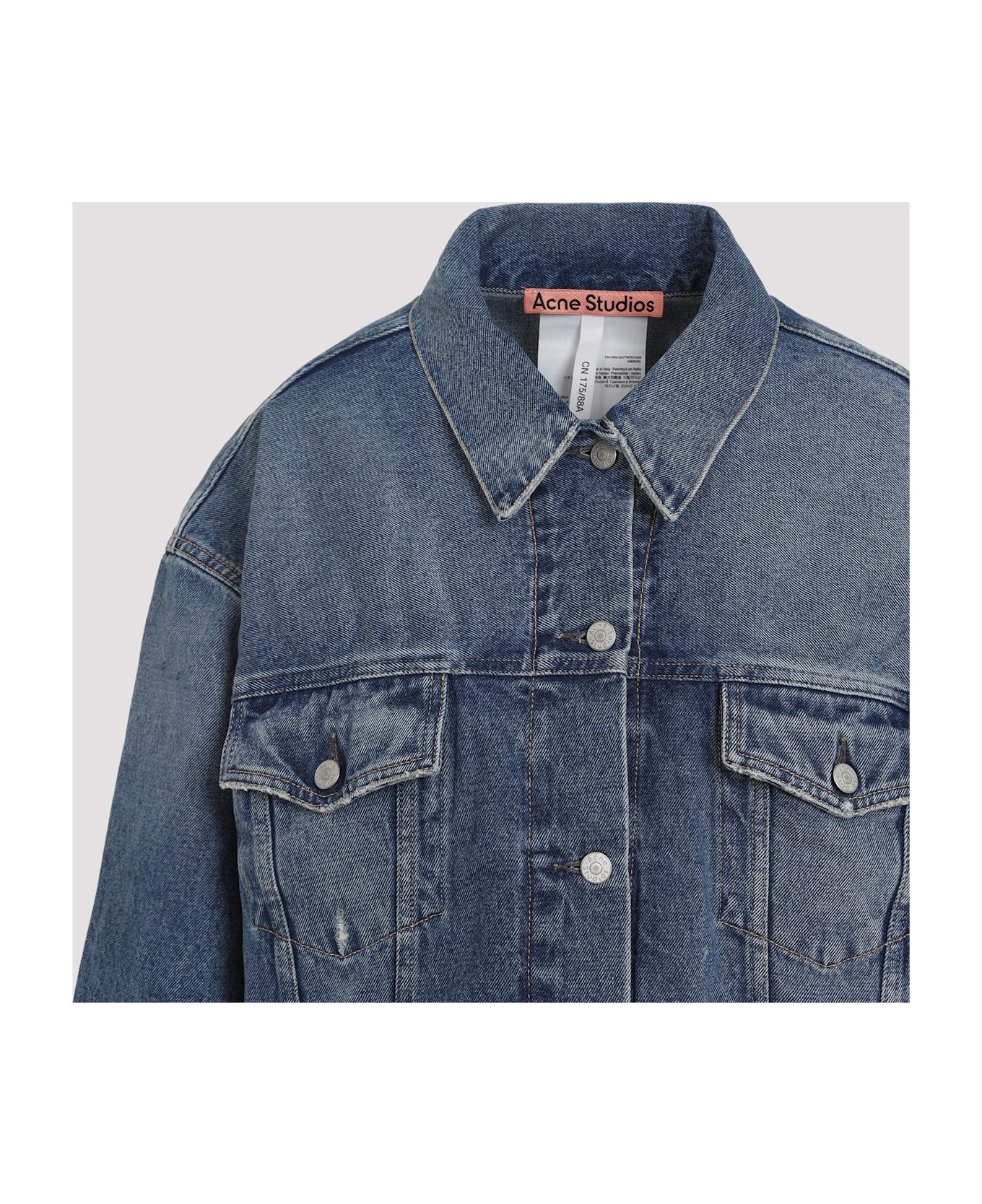 Acne Studios Acne Denim Jacket - Auz Mid Blue