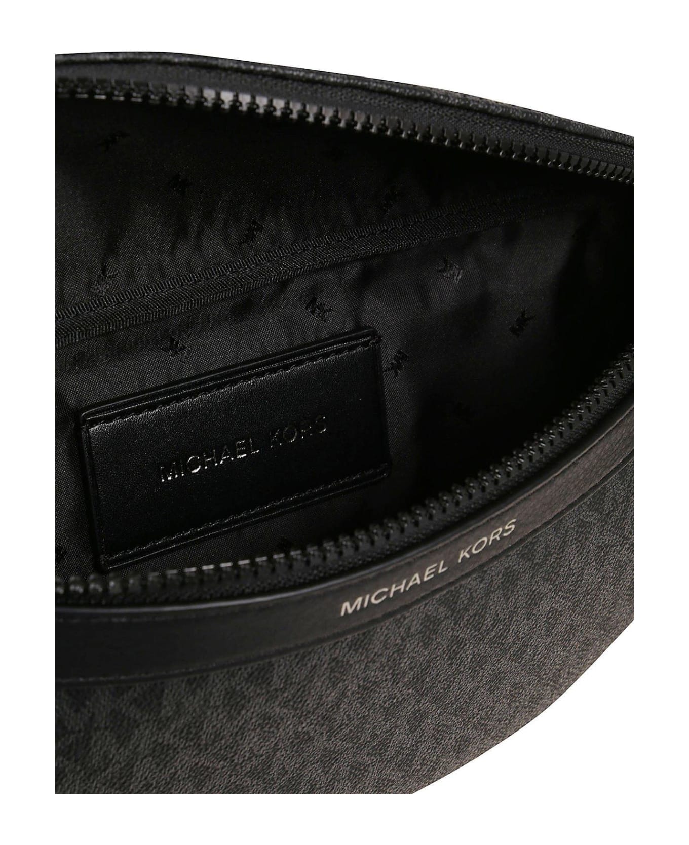 Michael Kors Greyson Logo Printed Zip-up Belt Bag