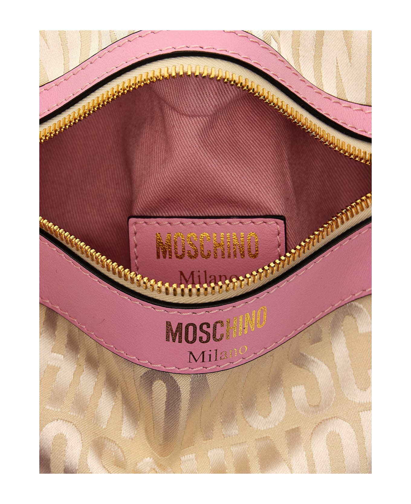 Moschino 'logo' Clutch - Multicolor