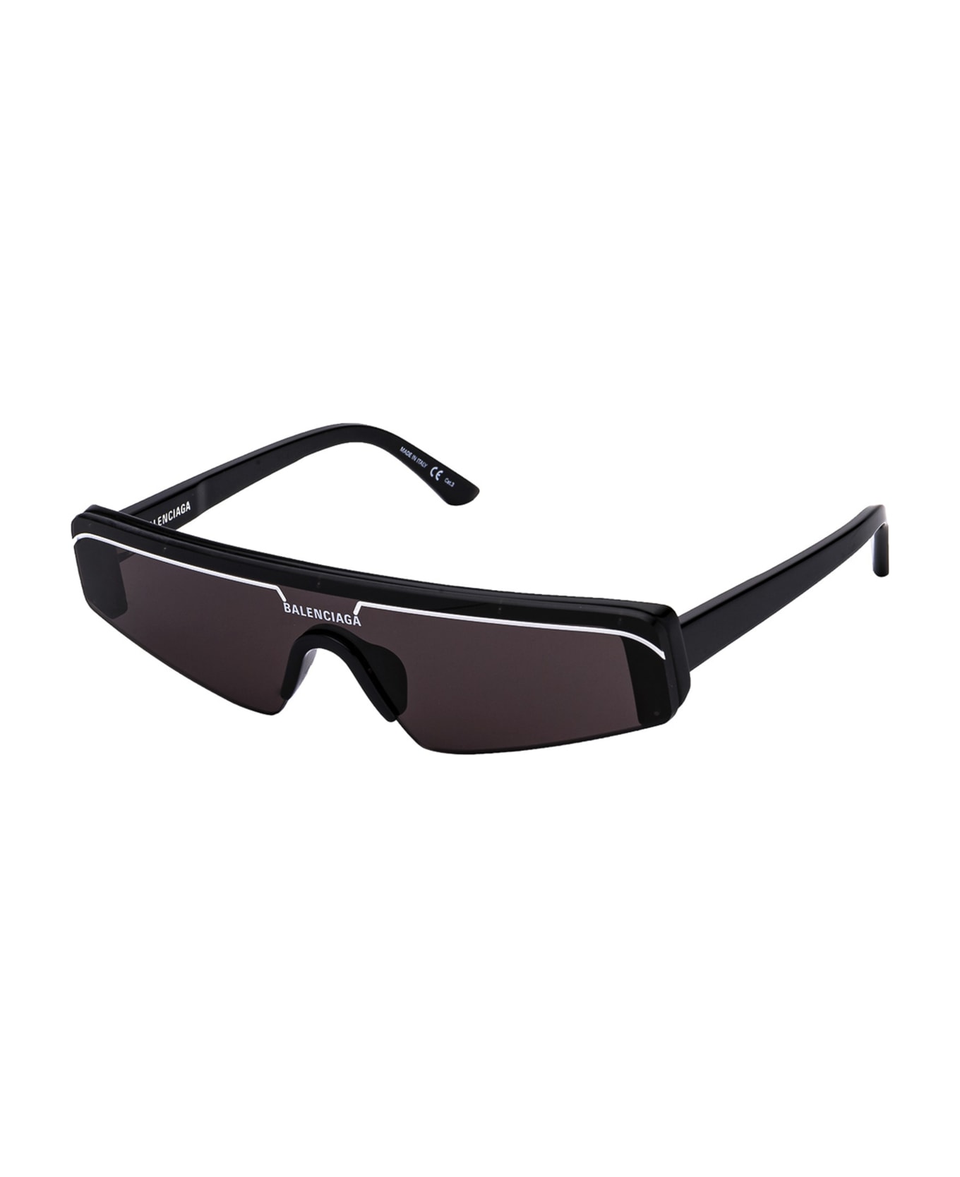 Balenciaga Eyewear BB0003S Sunglasses - Black Black Grey