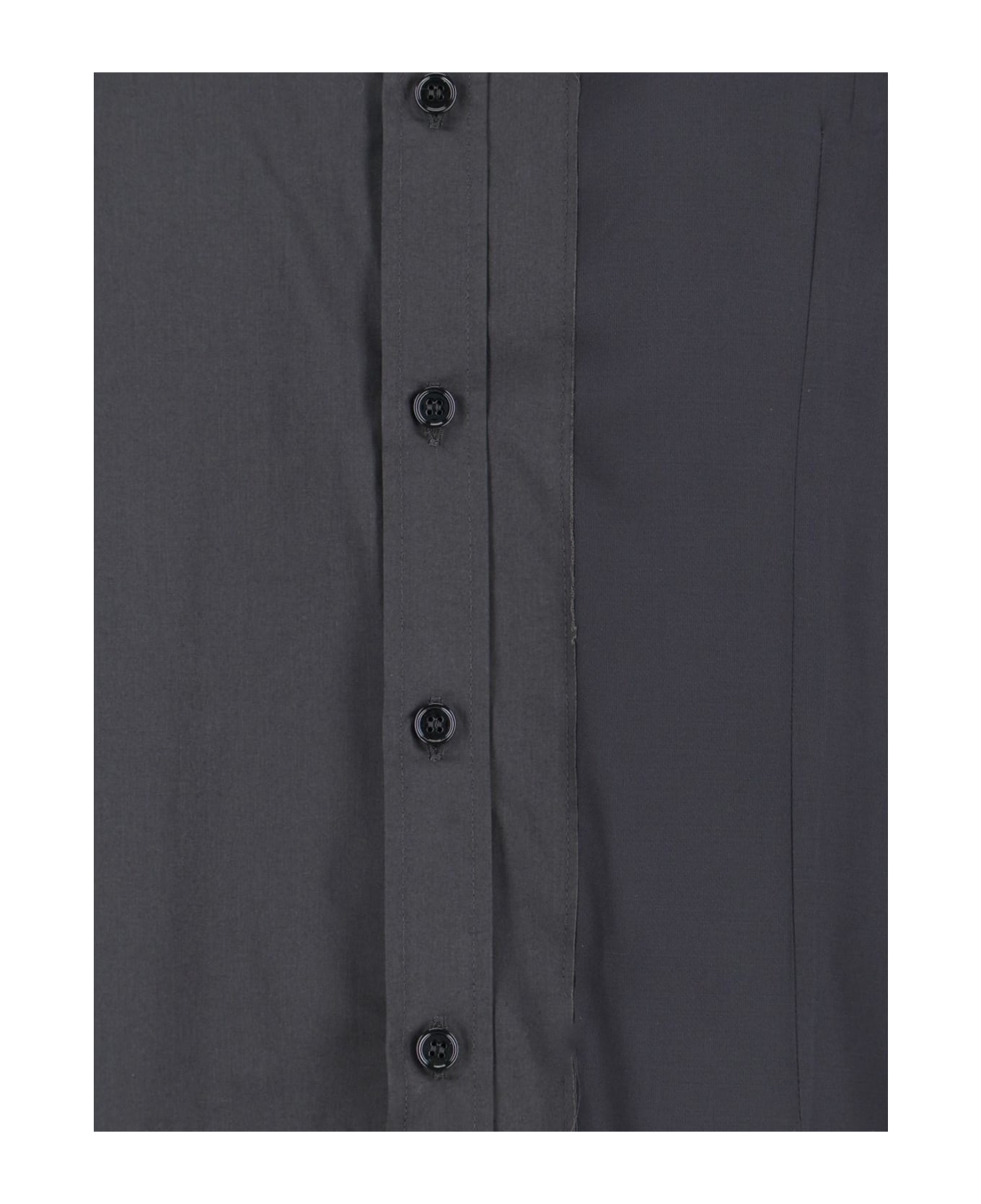 MM6 Maison Margiela Classic Shirt - Black  