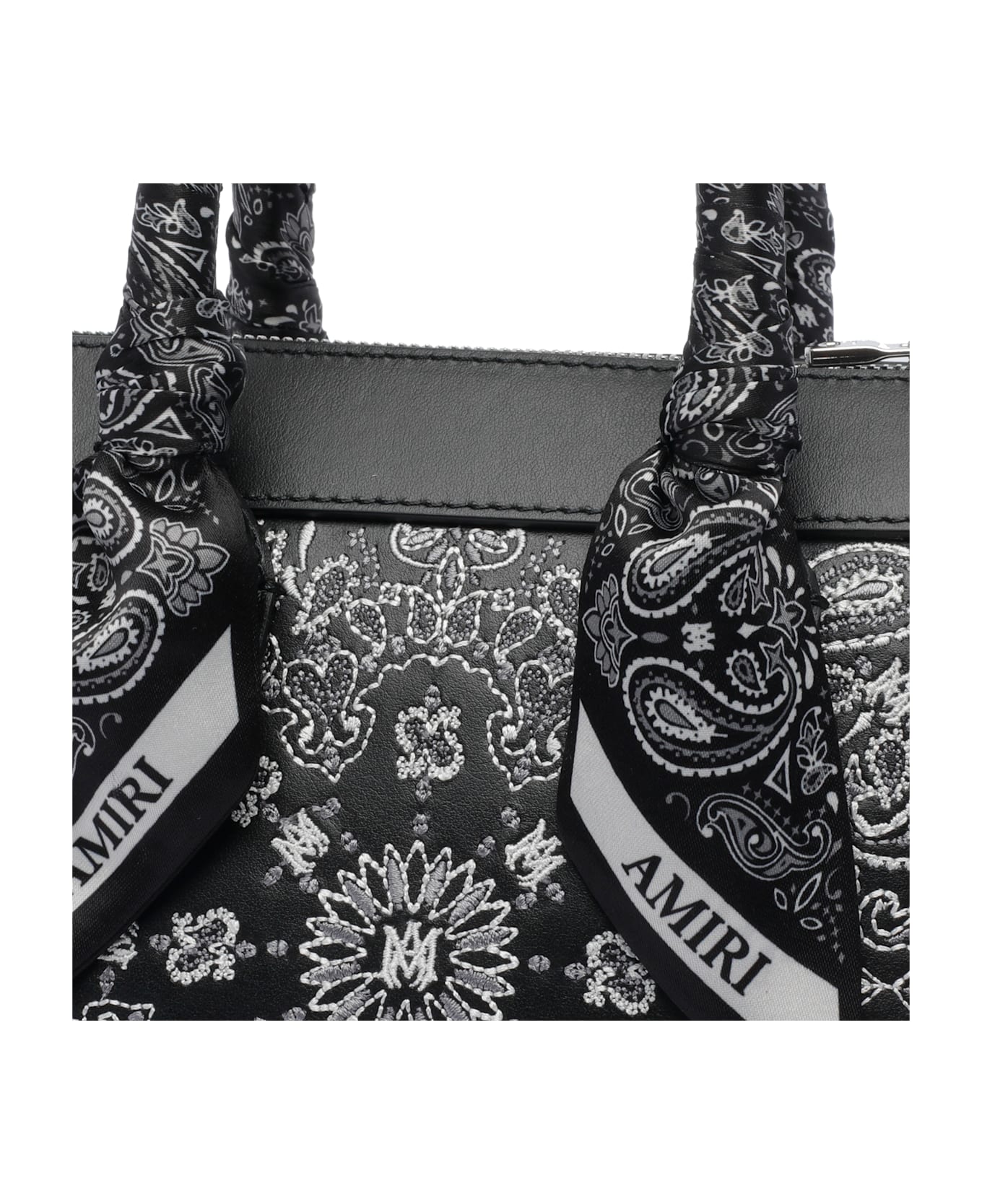 AMIRI Micro Bandana Triangle Handbag - Black