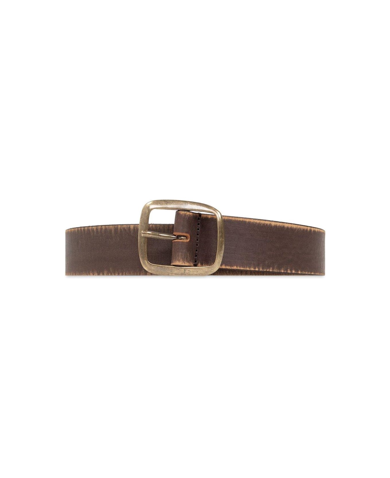 Dsquared2 Vintage Buckle Belt - Marrone