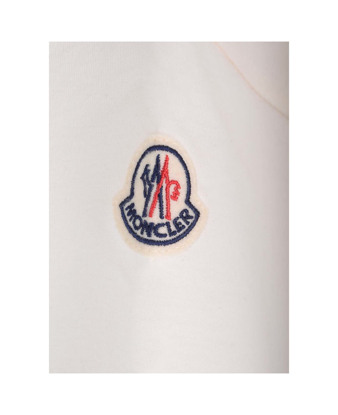 Moncler Jersey Polo - Beige