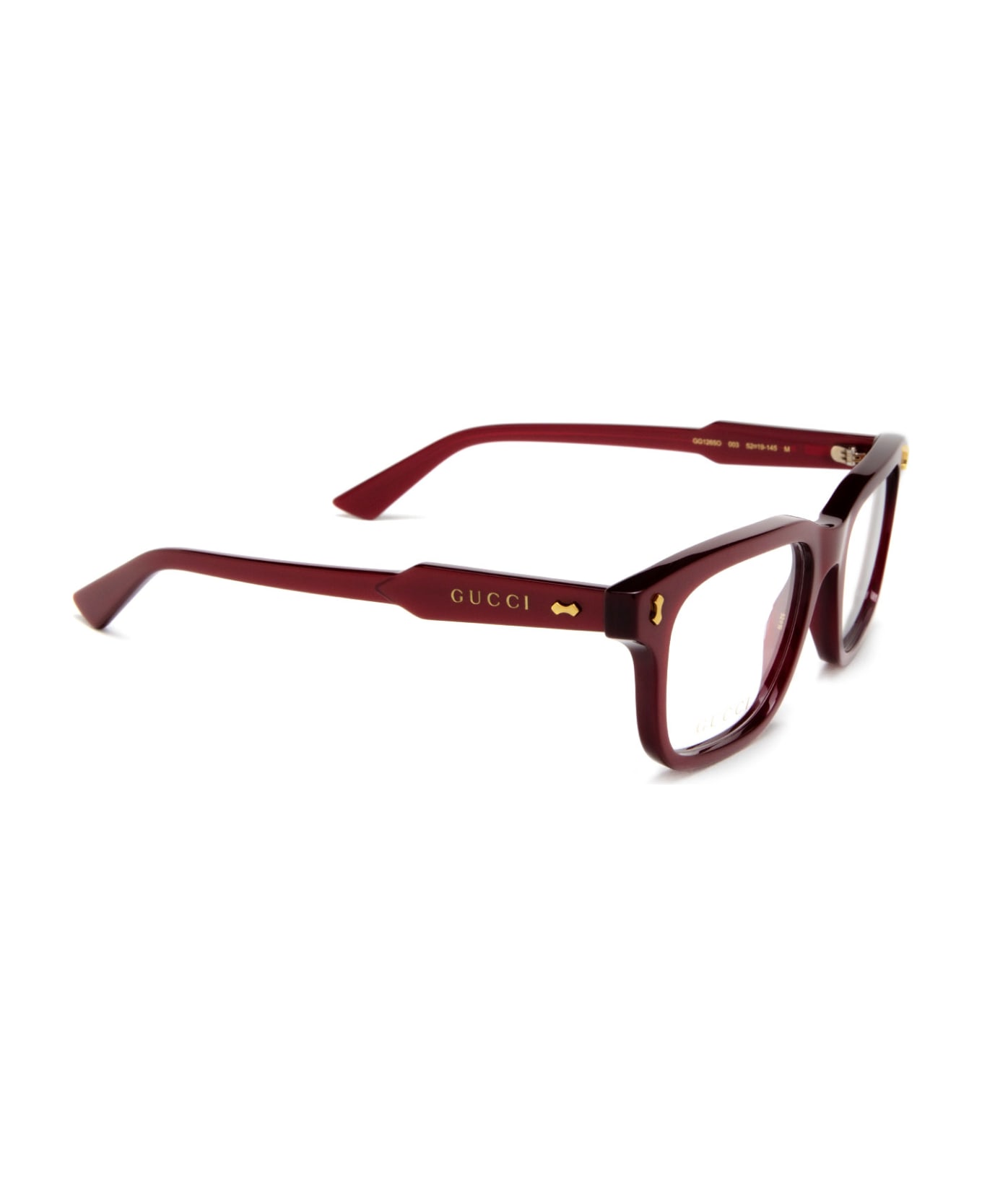 Gucci Eyewear Gg1265o Burgundy Glasses - Burgundy アイウェア
