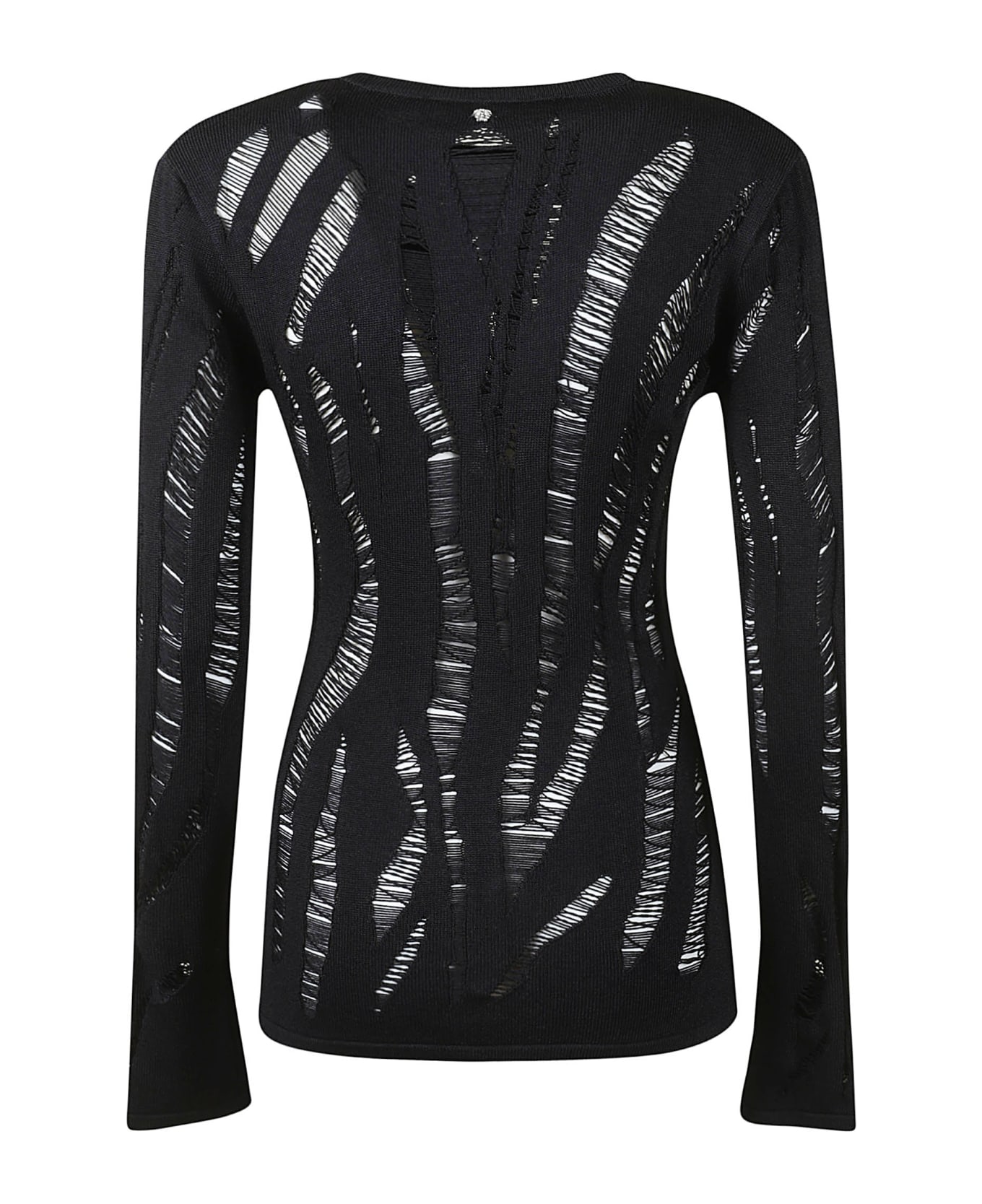 Versace Grunge Sweater - Black