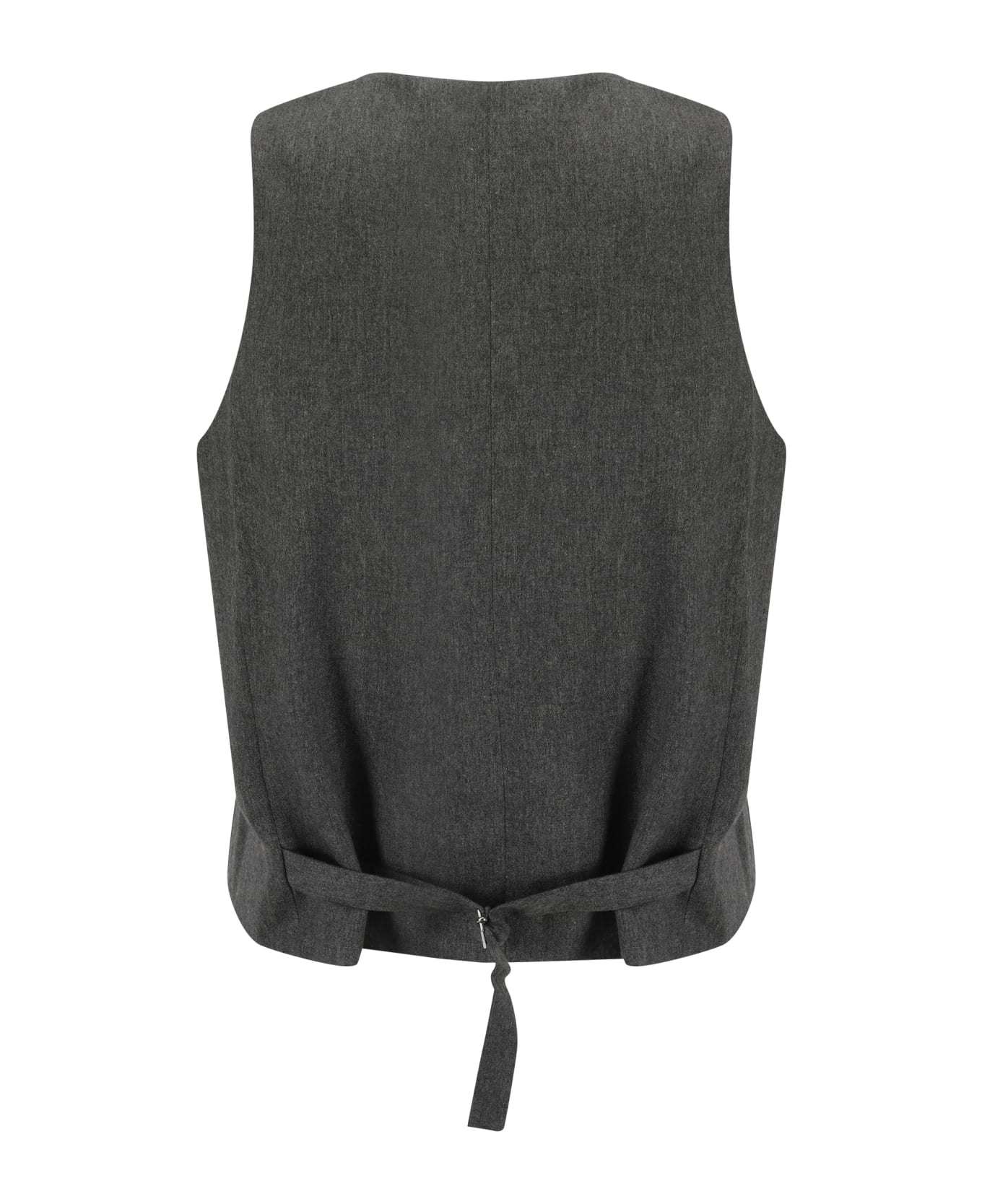 The Andamane Pauline Vest - Grey Melange