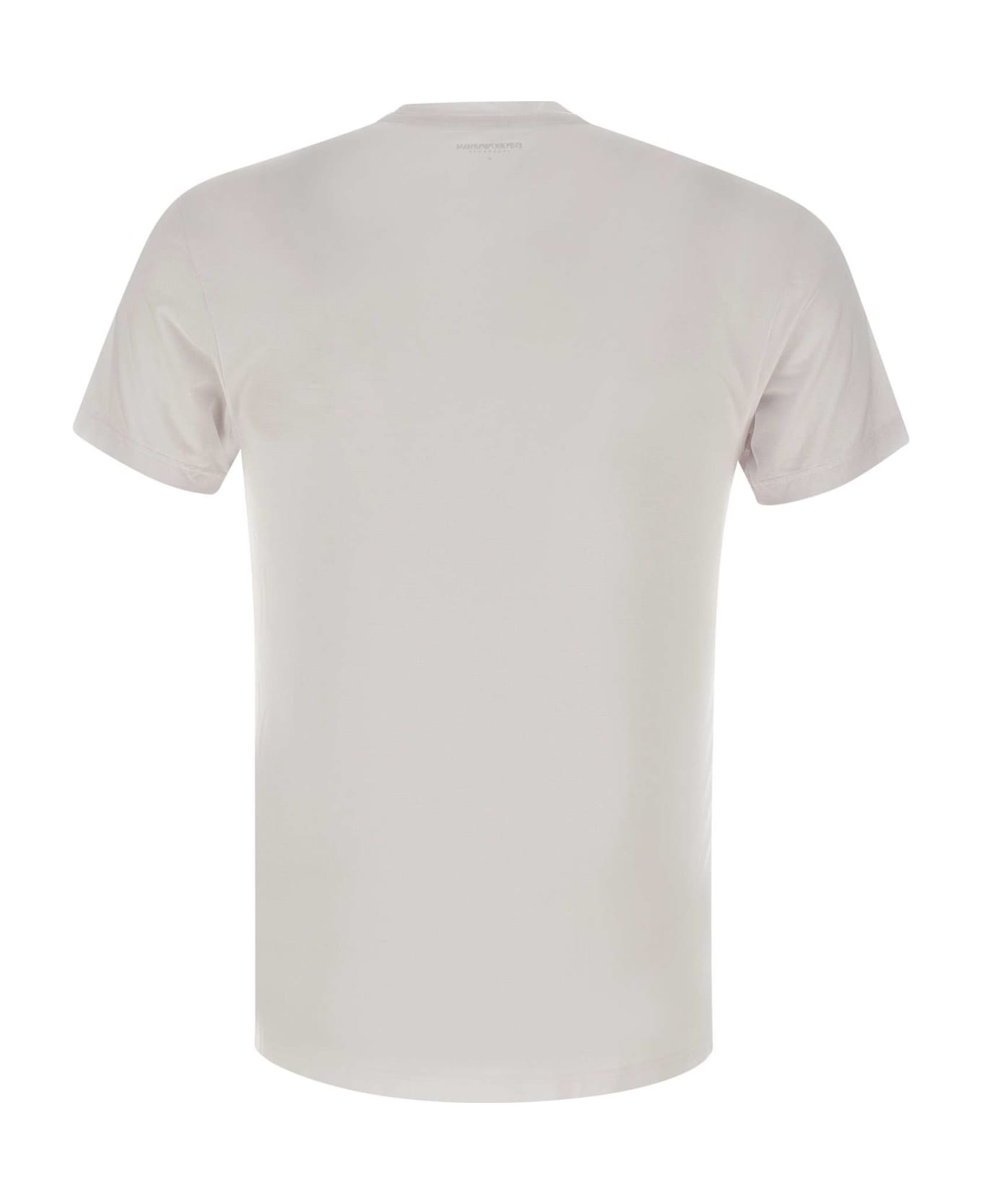 Emporio Armani Modal T-shirt - WHITE シャツ