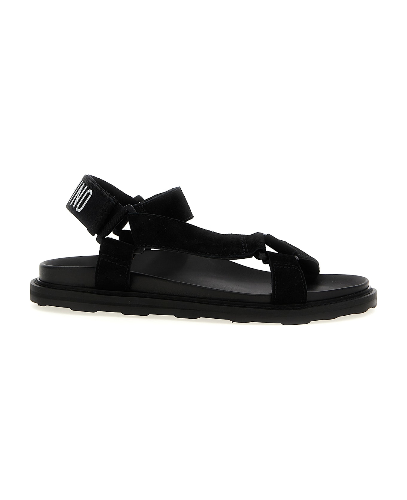Moschino Sporty Sandals - Black