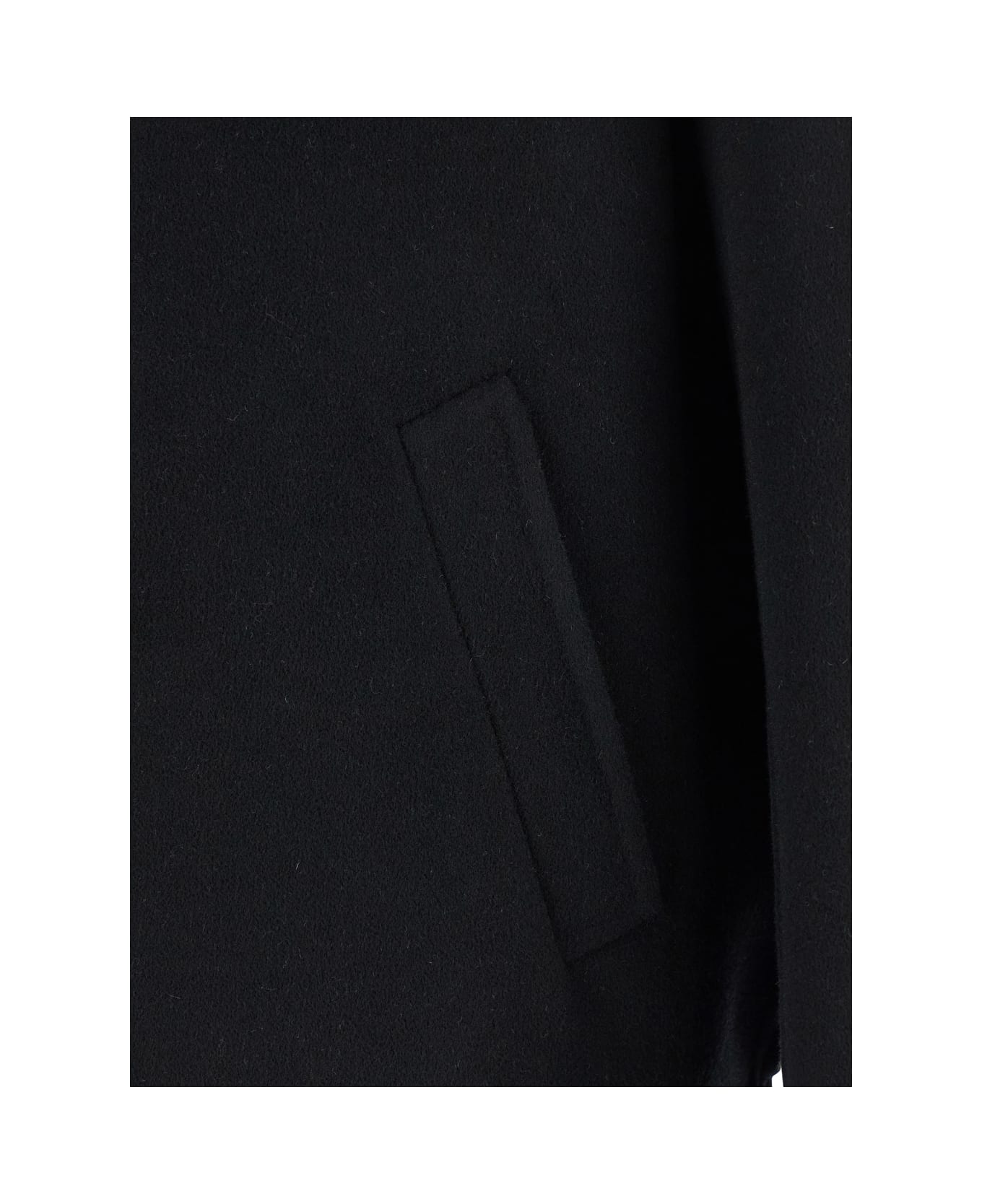 Gucci Black Flannel Jacket - BLACKGREYMC