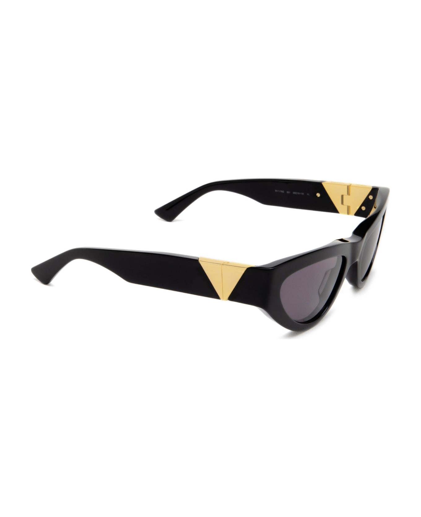 Bottega Veneta Eyewear Bv1176s Black Sunglasses - Black