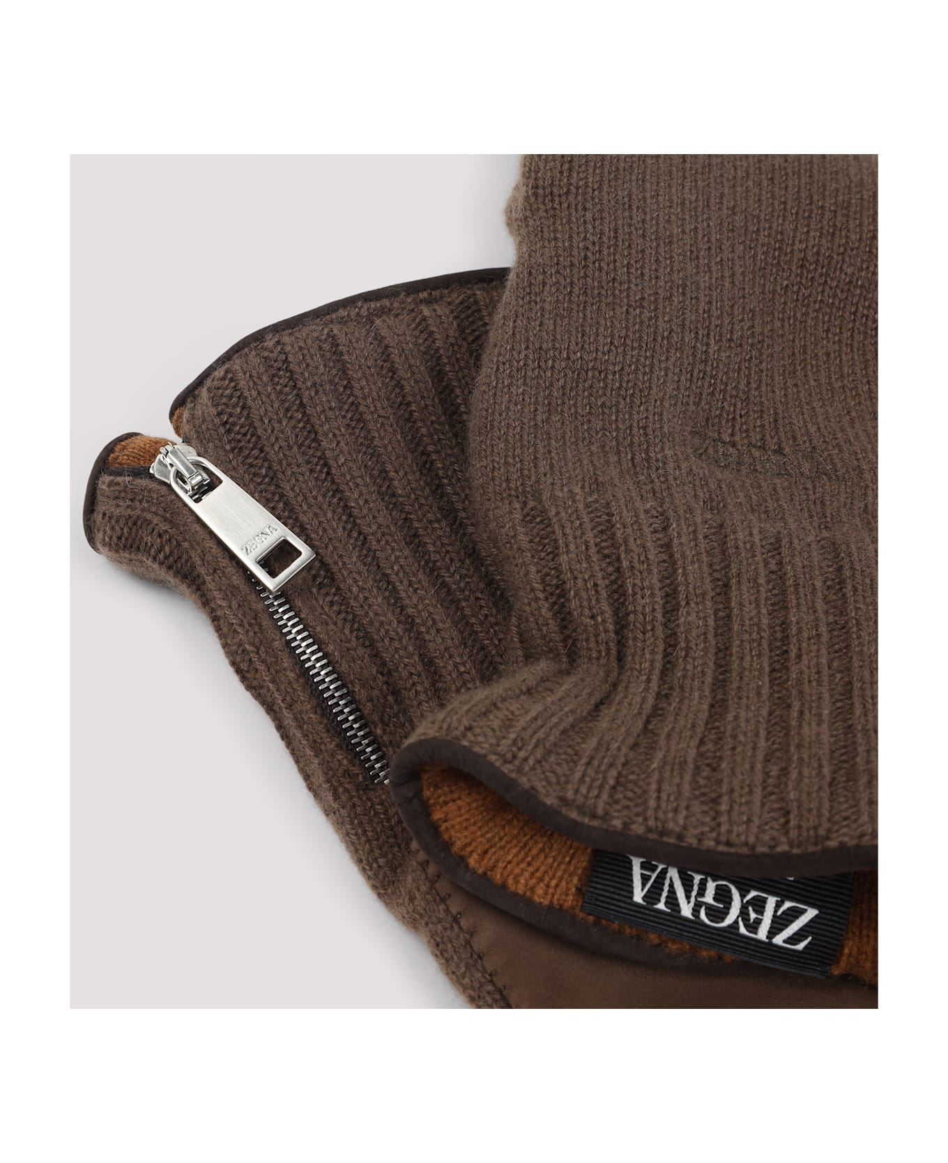 Zegna Oasi Gloves - Marrone Medio Unito