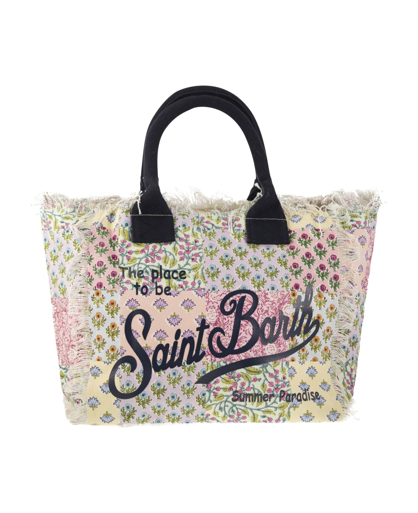 MC2 Saint Barth Vanity - Canvas Bag With Various Prints - Multicolor トートバッグ