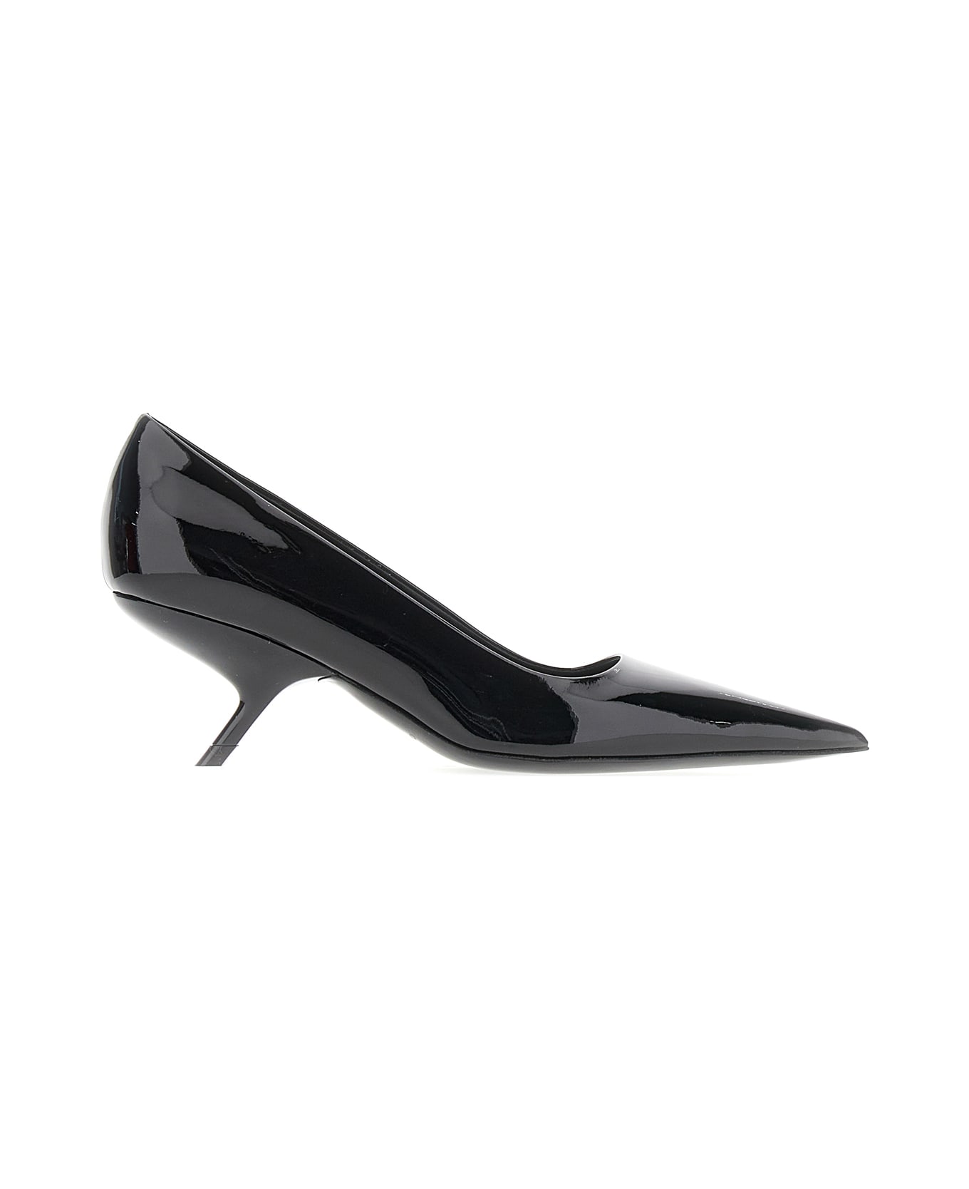 Ferragamo Black Leather Eva Pumps - 003