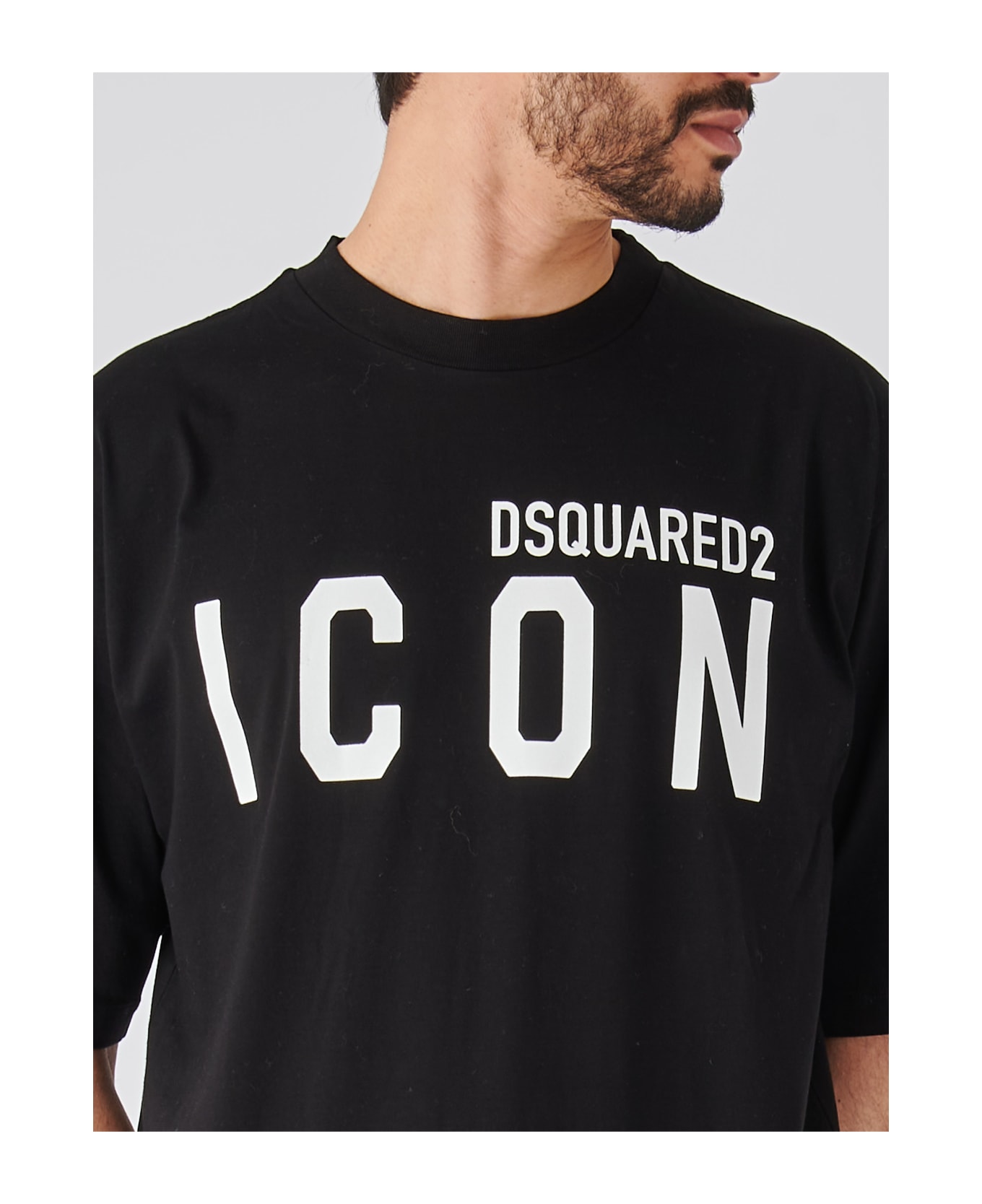 Dsquared2 Be Icon Loose Fit Tee T-shirt - NERO