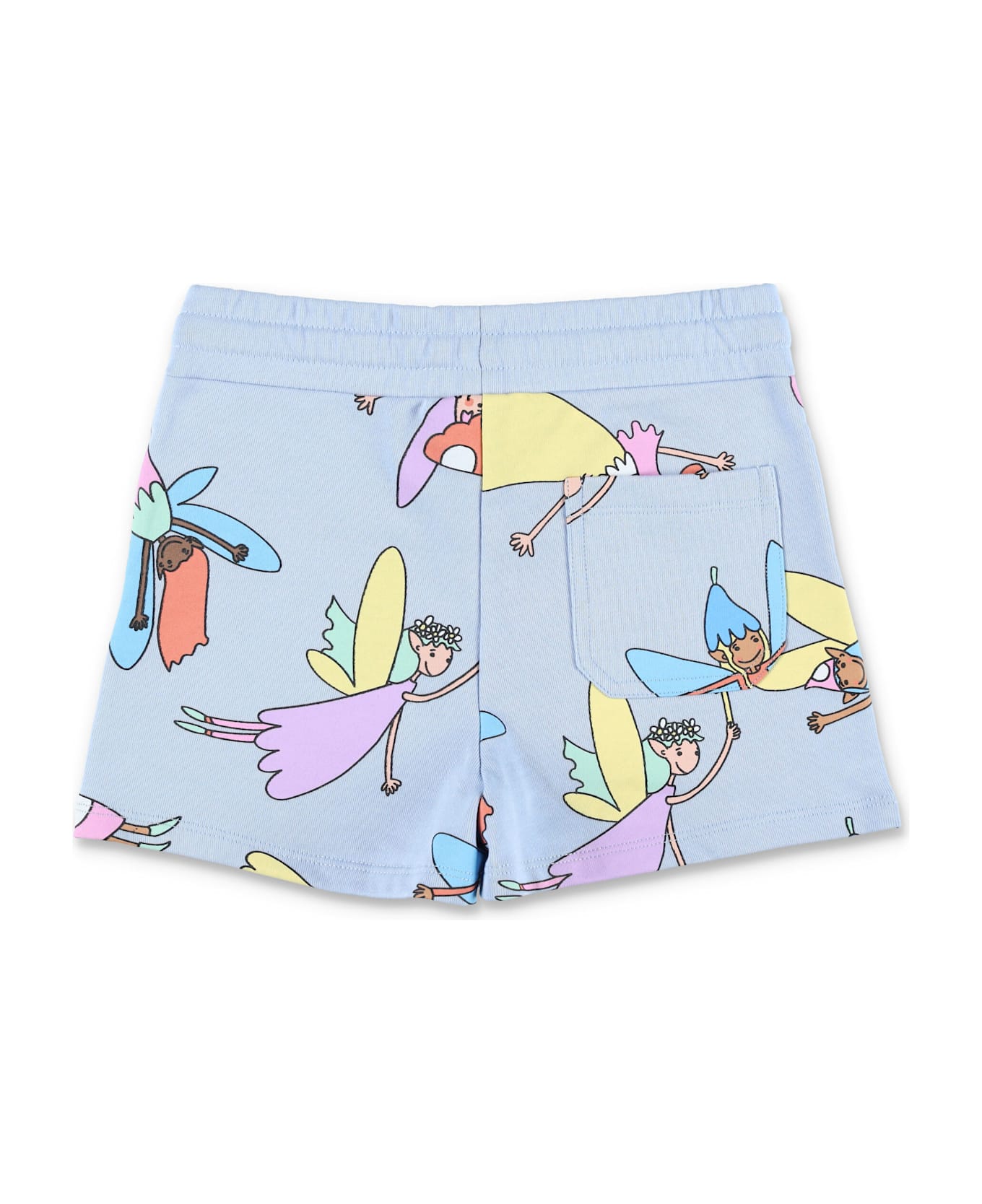 Stella McCartney Kids Kid - Fairies Print Shorts - LIGHT BLUE