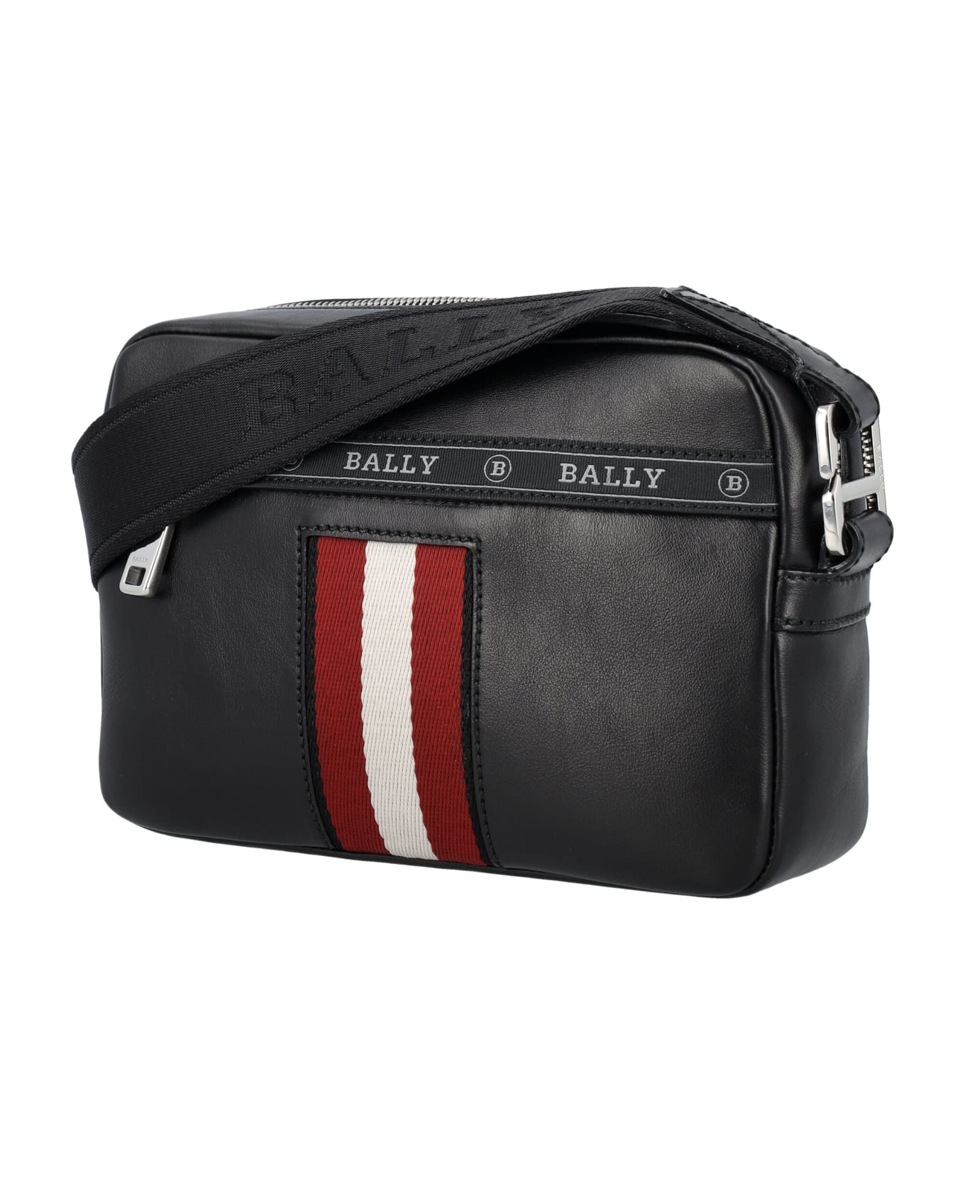 Bally Hal Shoulder Bag - BLACK