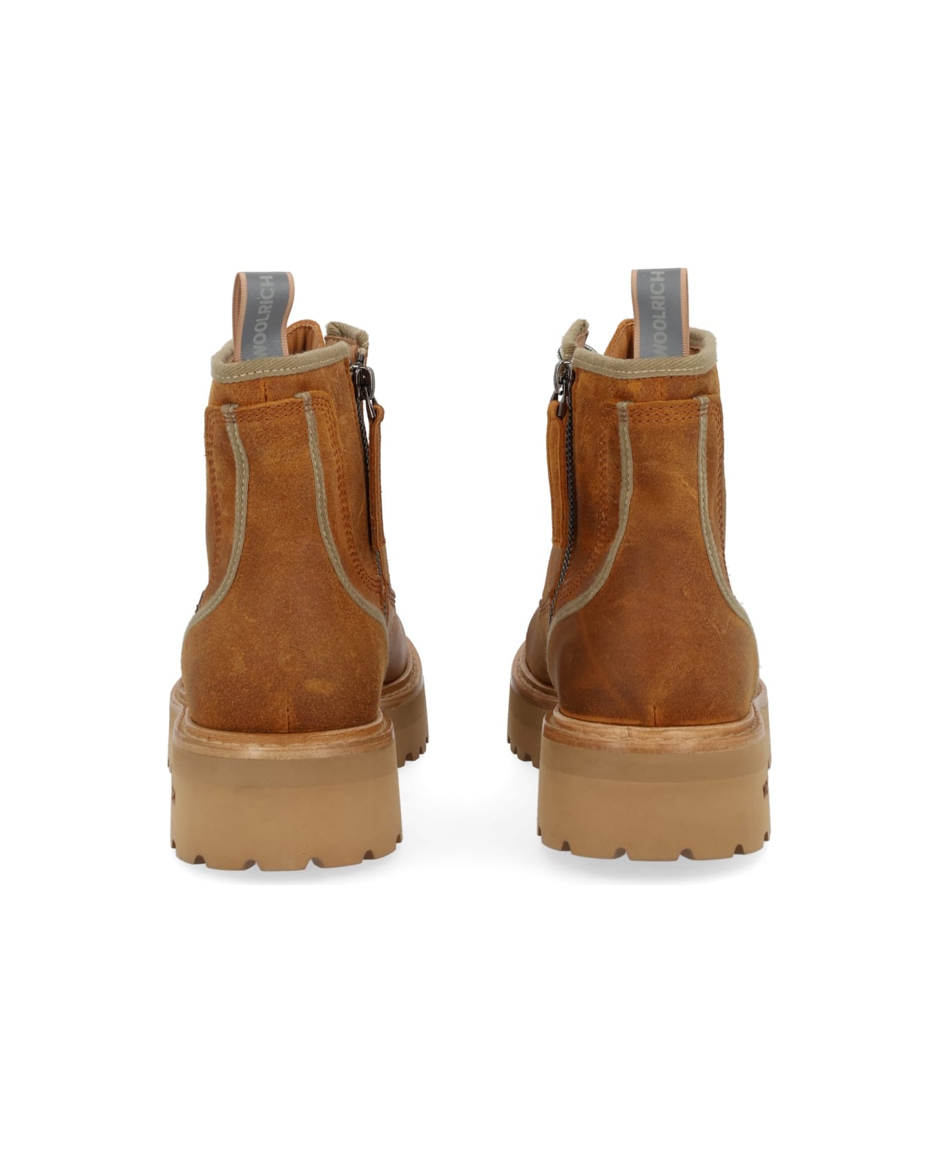 Woolrich Lace-up Boot - BUFF