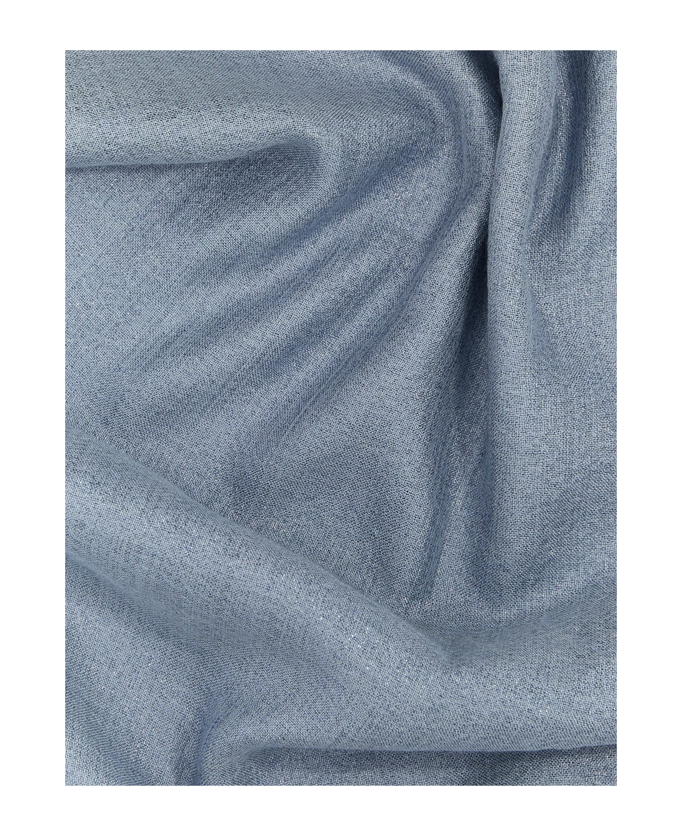 Brunello Cucinelli Lurex Scarf - Light Blue