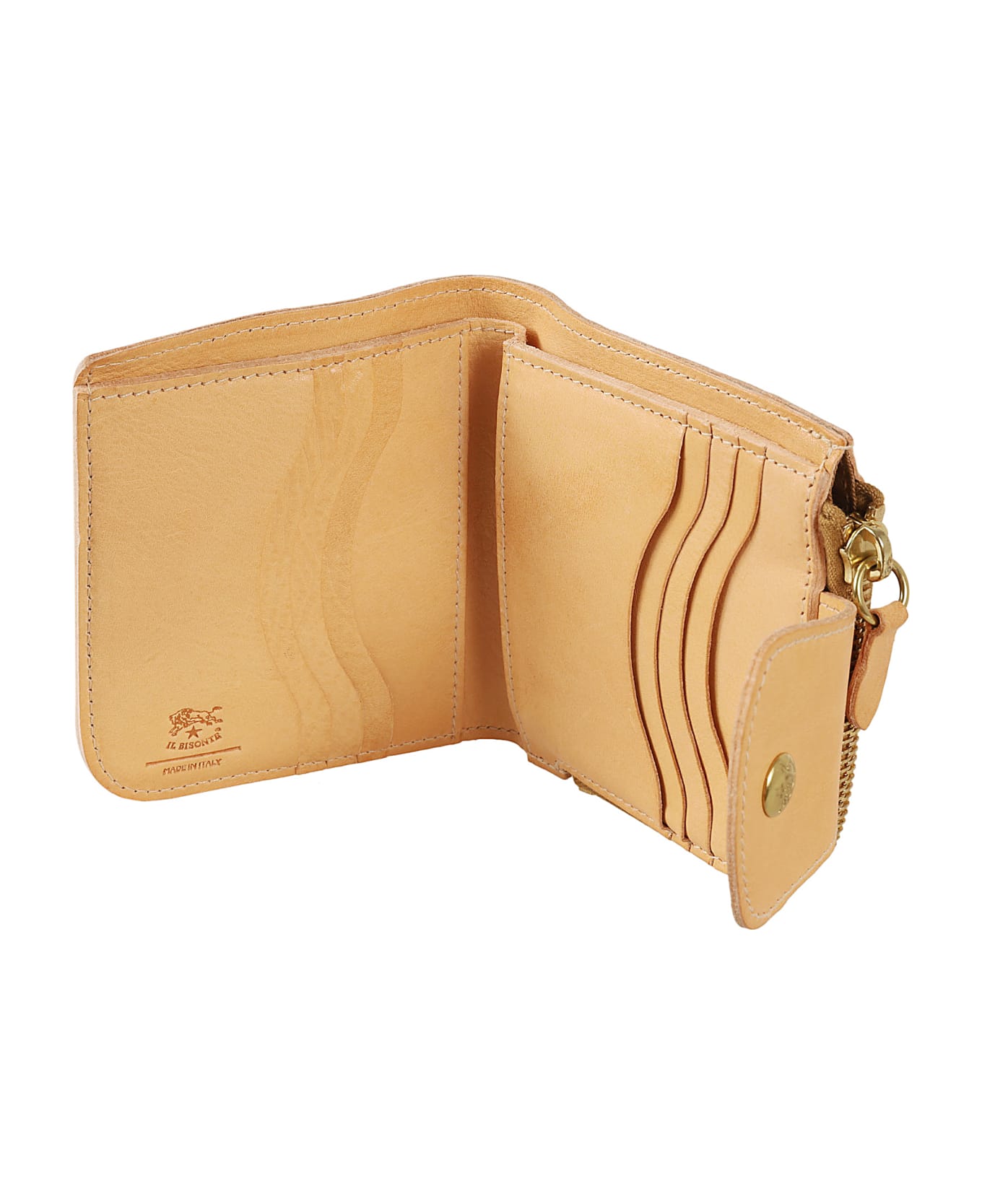 Il Bisonte Acero Medium Wallet - Natural