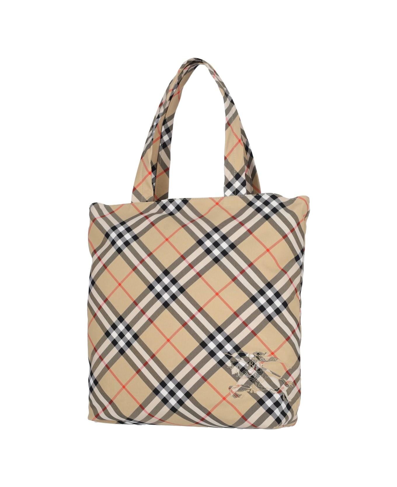 Burberry 'check' Tote Bag