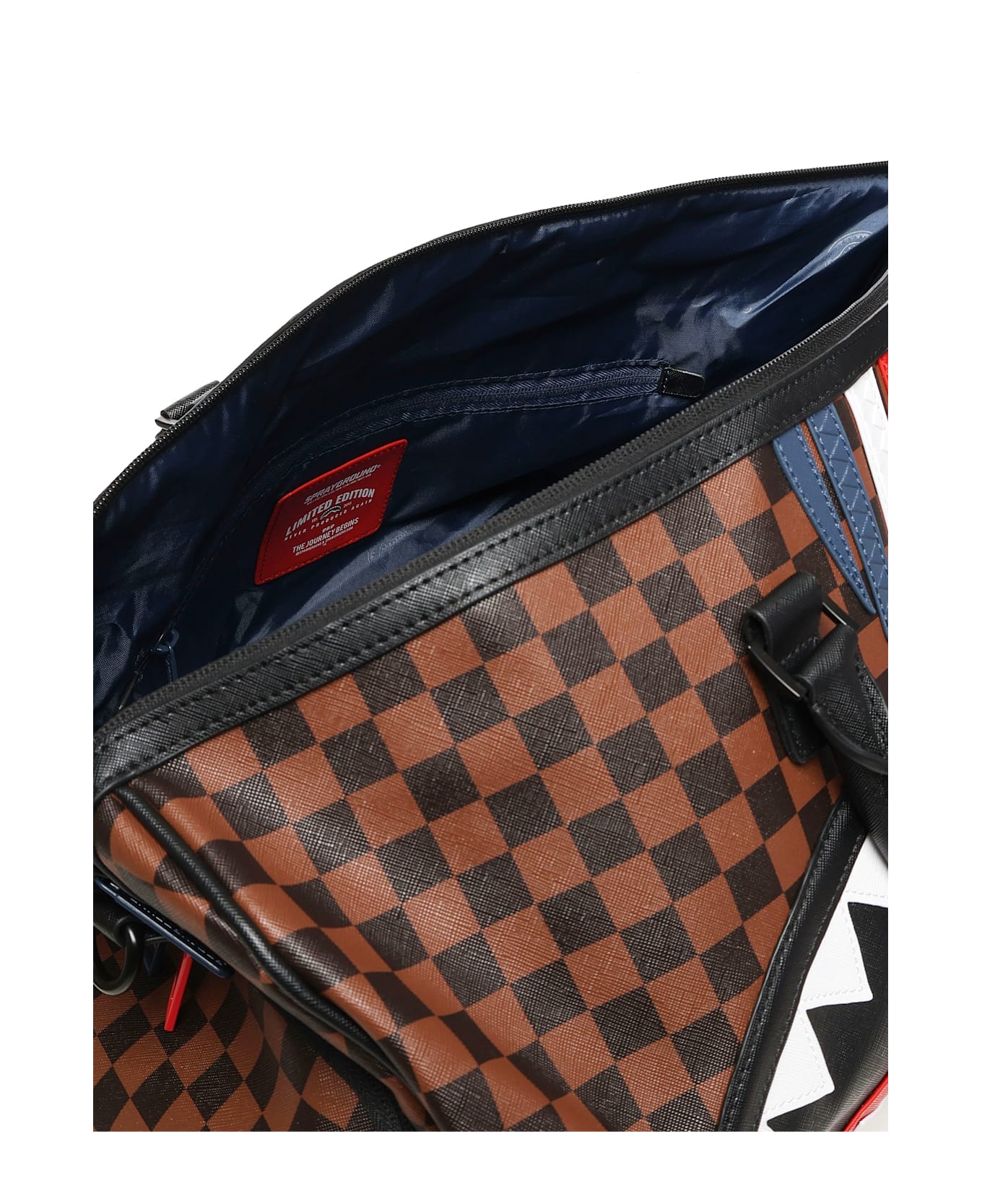 Sprayground Machine Francaise Travel Bag - Brown