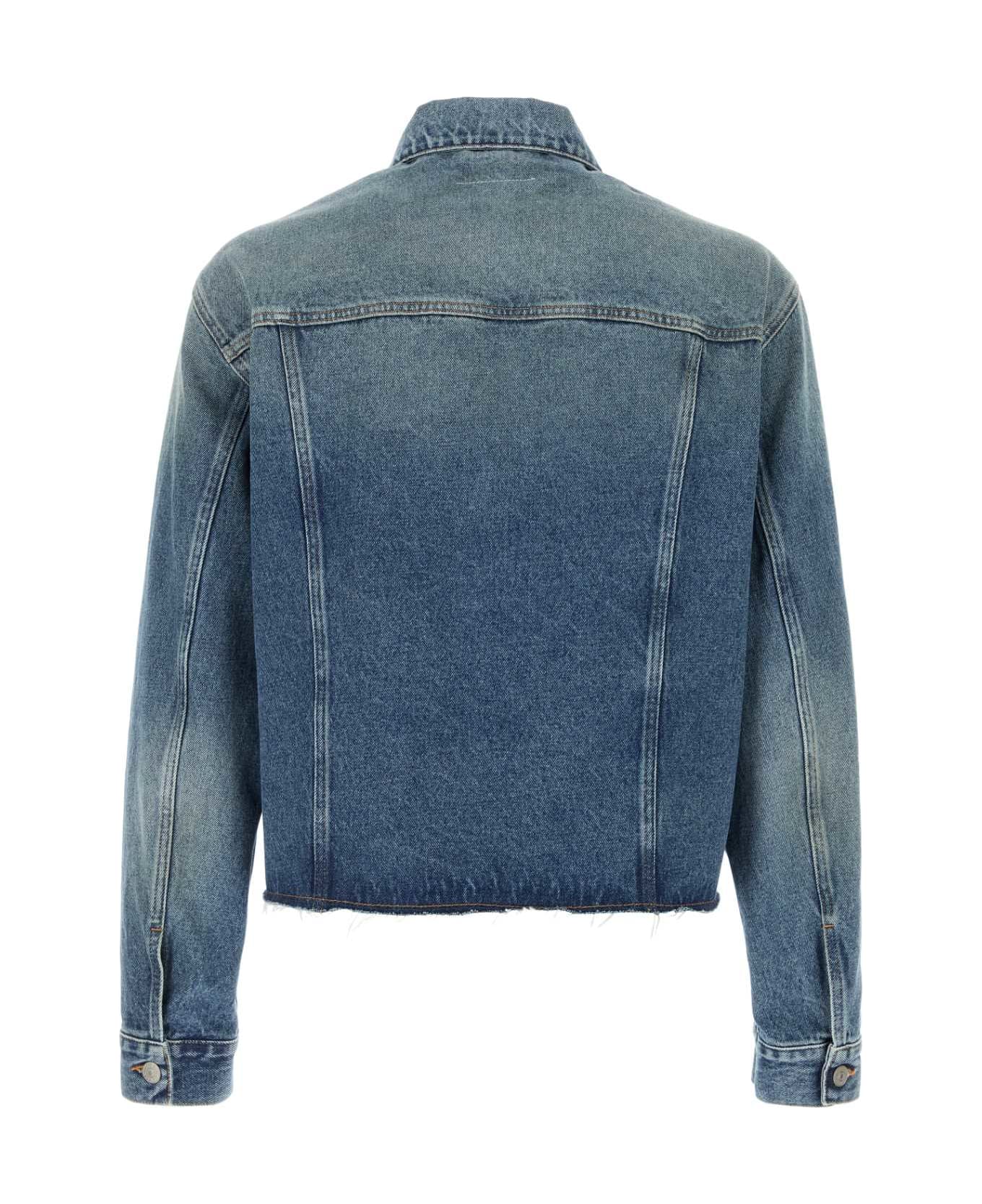 MM6 Maison Margiela Denim Jacket - MEDIUMBLUE