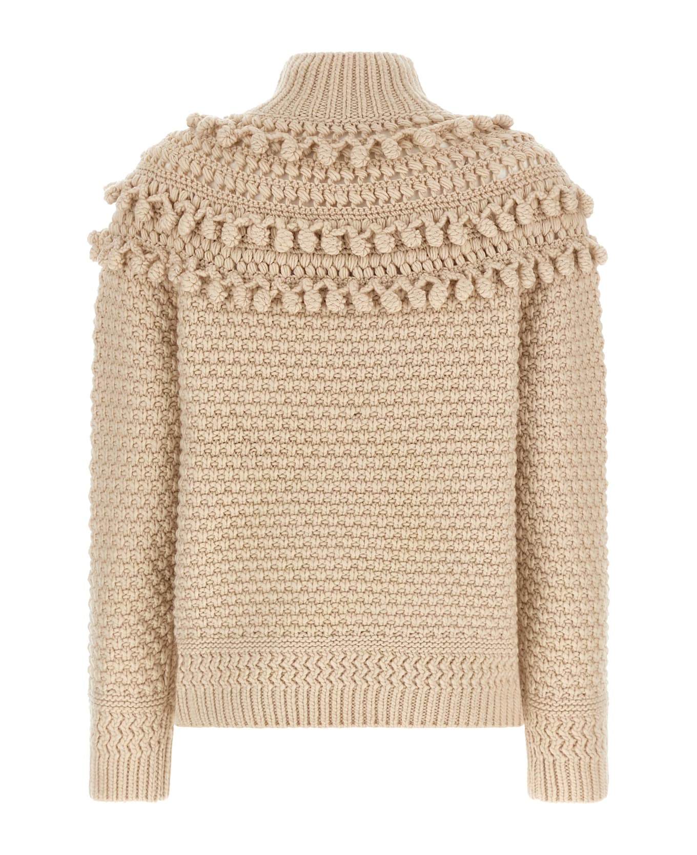 Zimmermann 'hypnotic Bauble' Sweater - Beige
