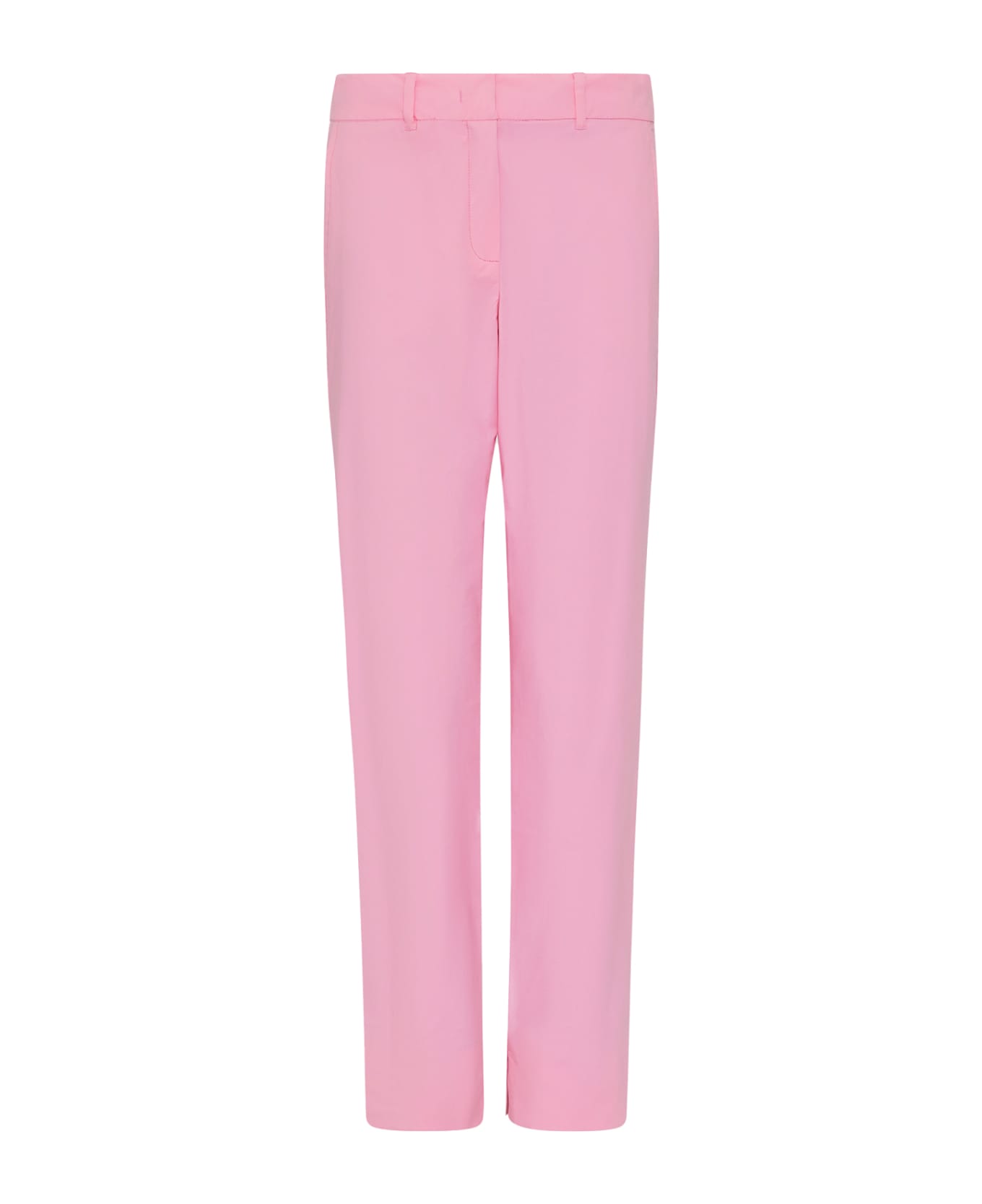 Marella Pink High-waisted Trousers - ROSA INTENSO